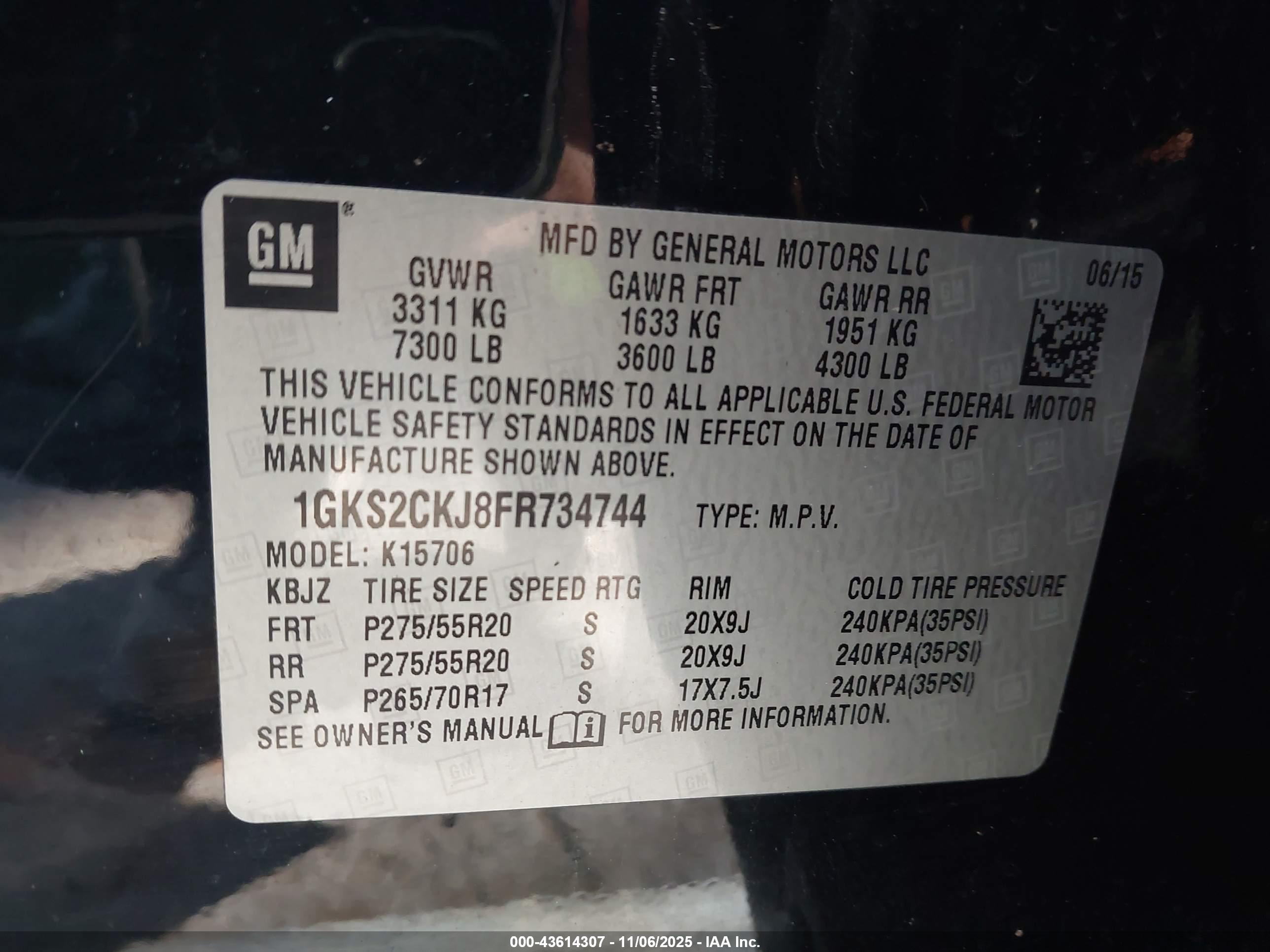 GMC YUKON image 9