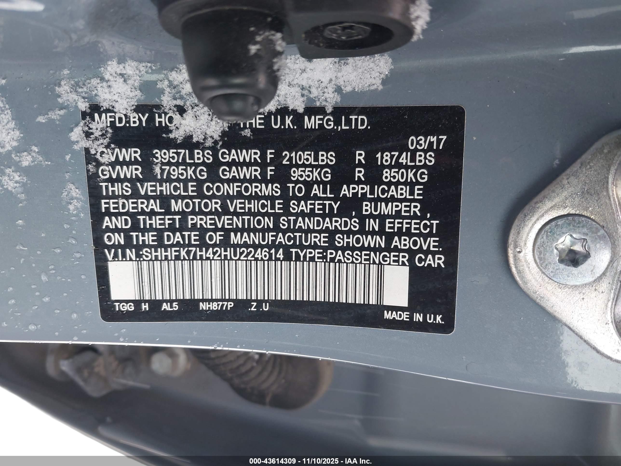 HONDA CIVIC image 9