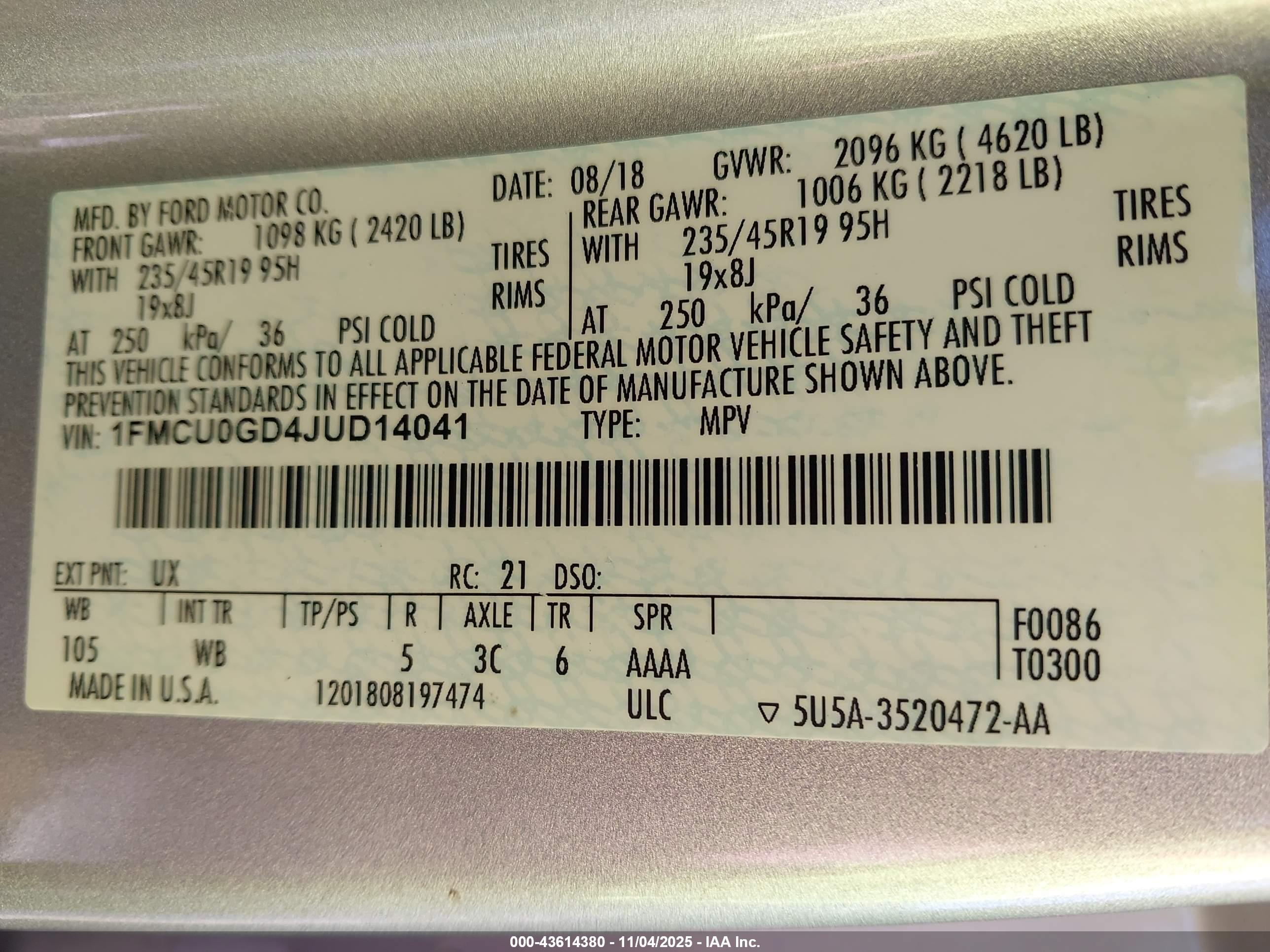 FORD ESCAPE image 9