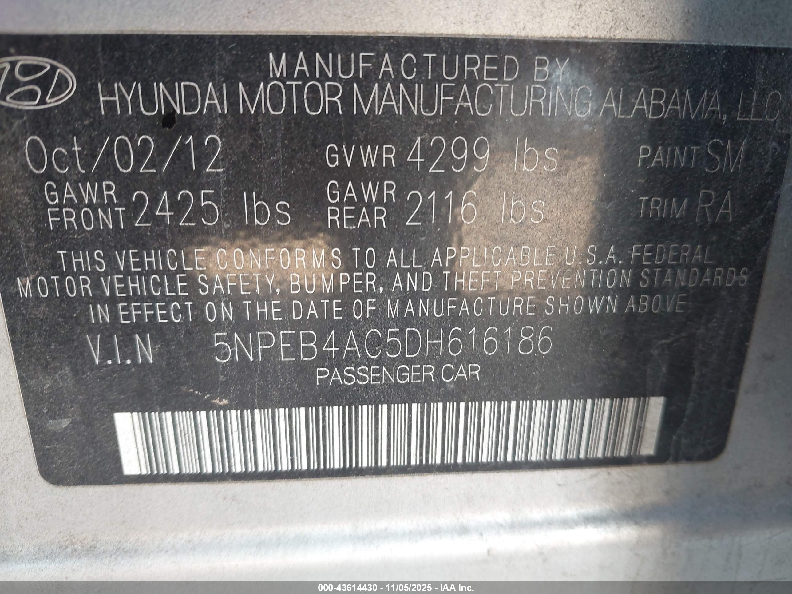 HYUNDAI SONATA image 9