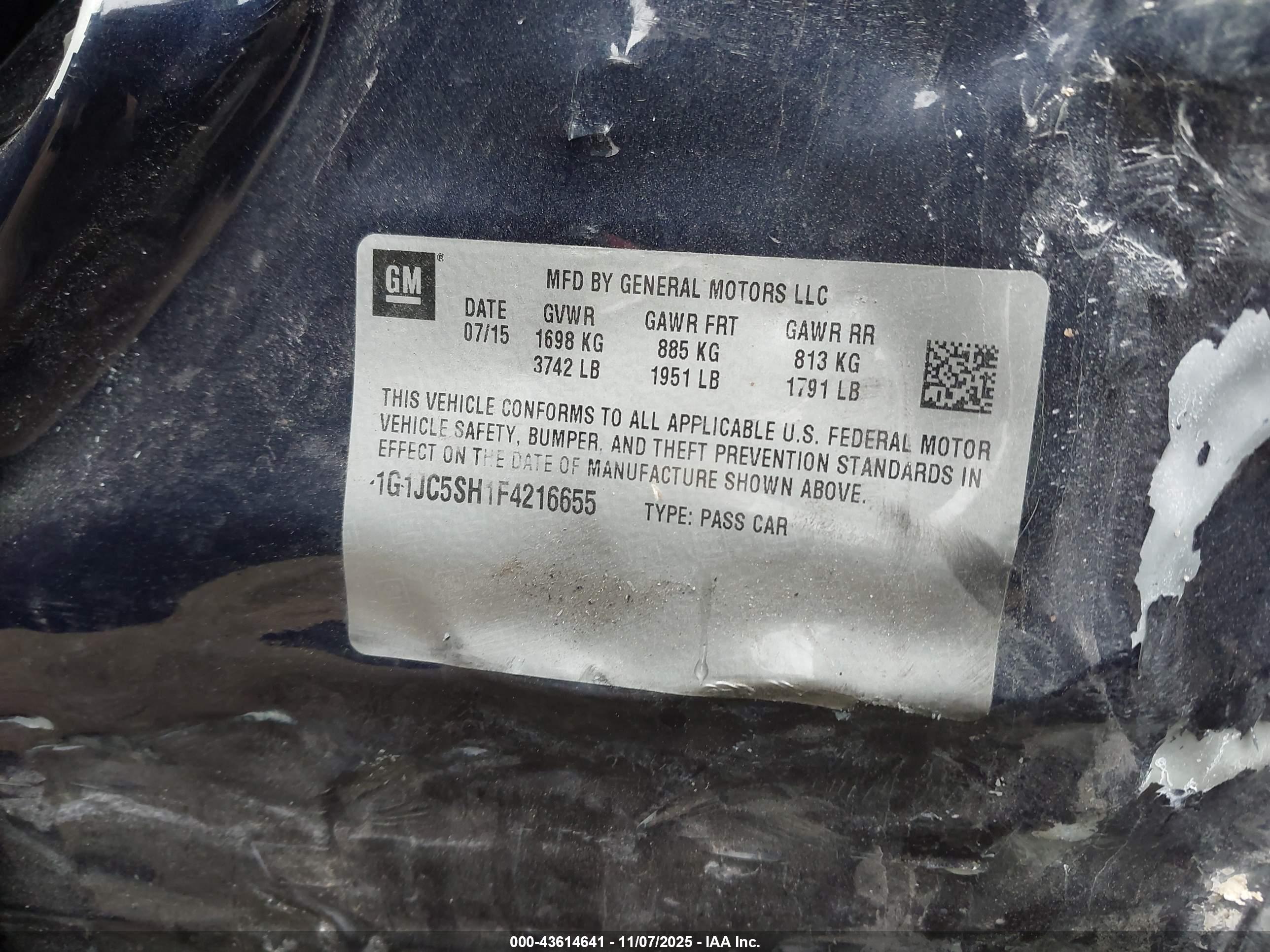 CHEVROLET SONIC image 9