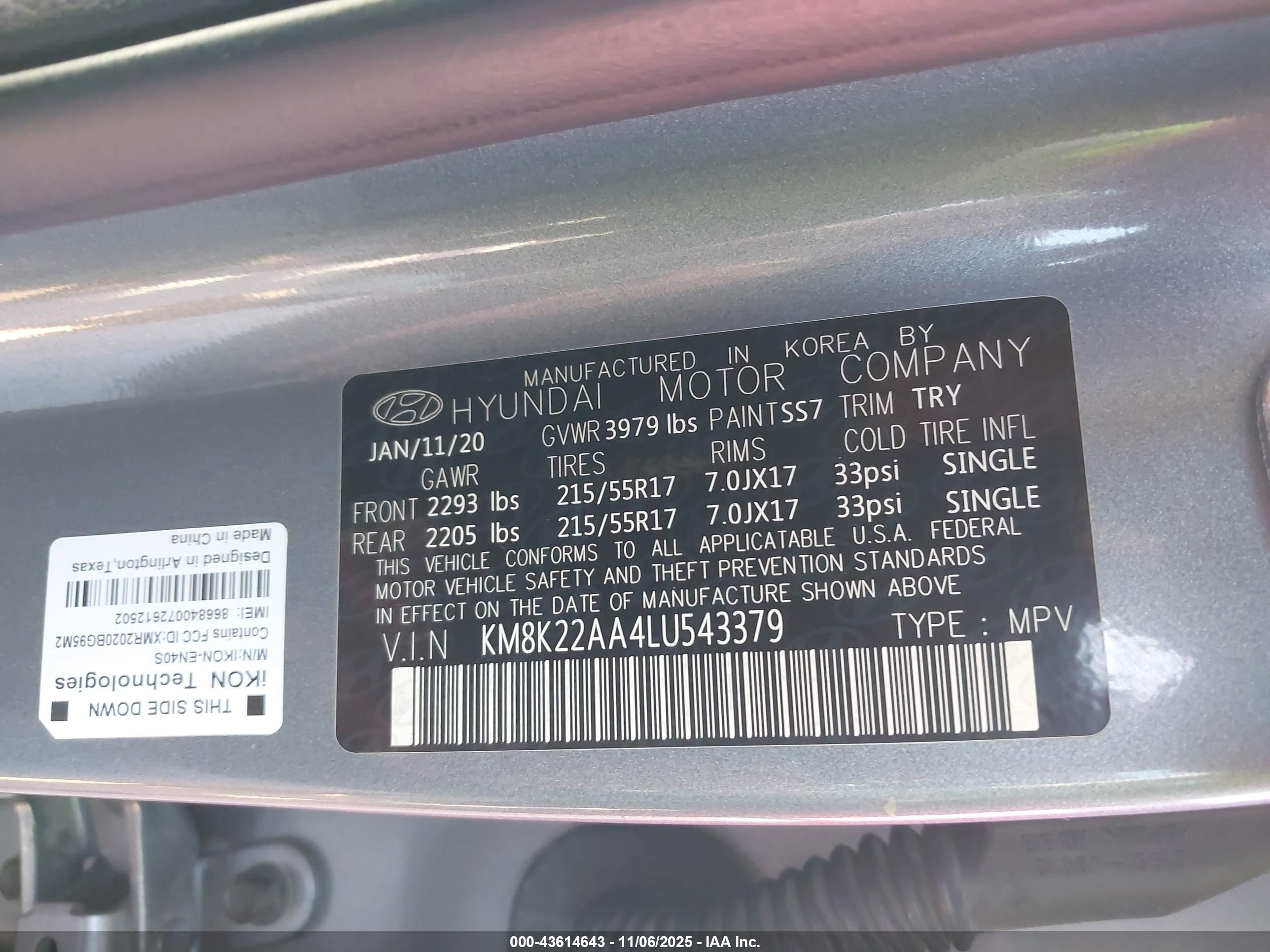 HYUNDAI KONA image 9