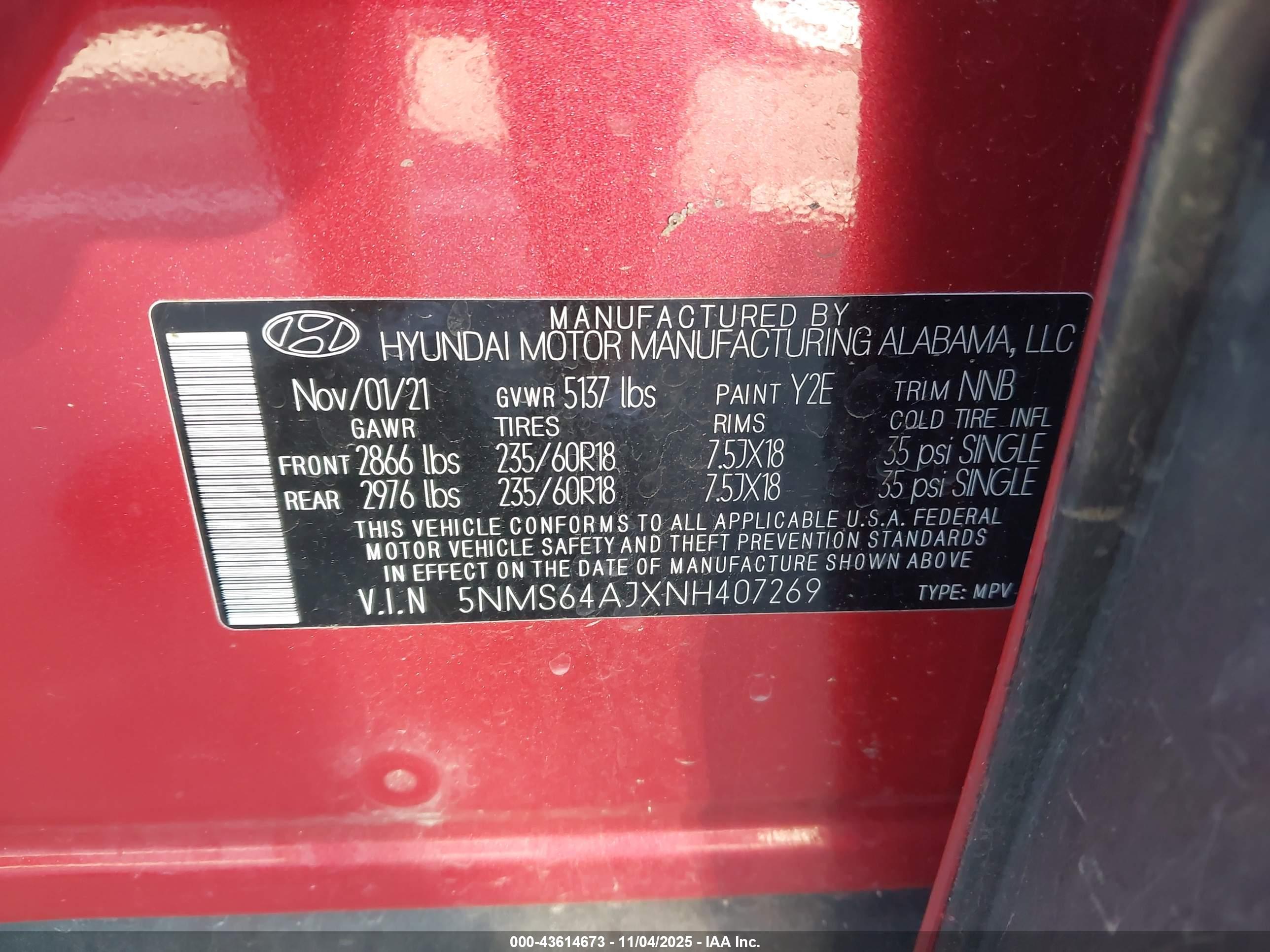 HYUNDAI SANTA image 9