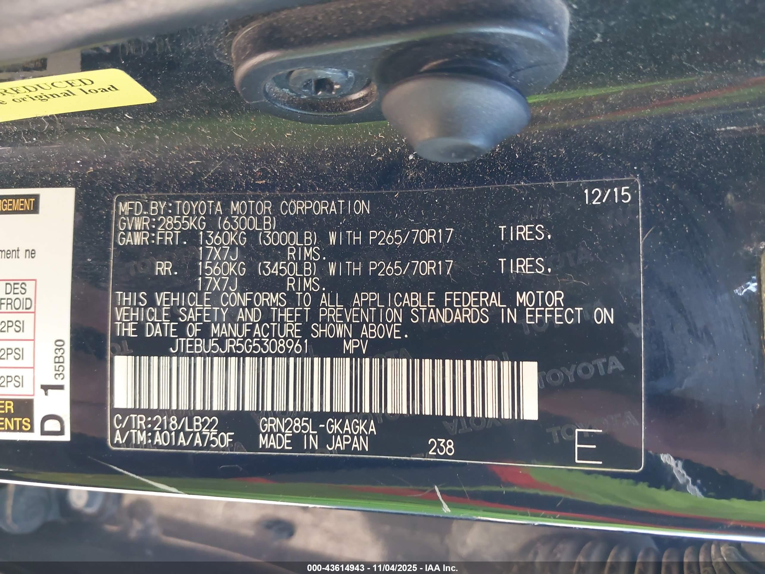 TOYOTA 4RUNNER image 9