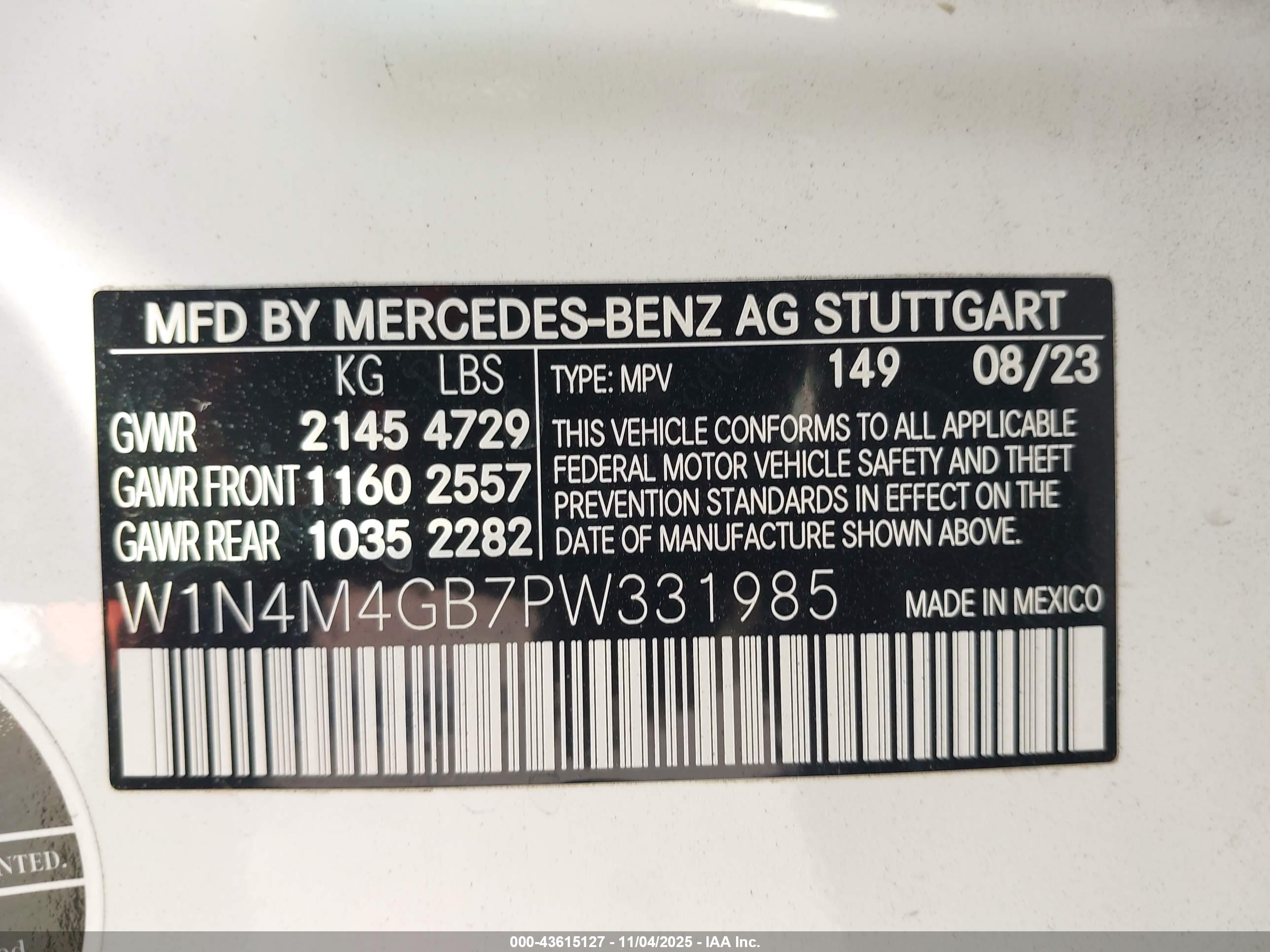 MERCEDES-BENZ GLB image 9