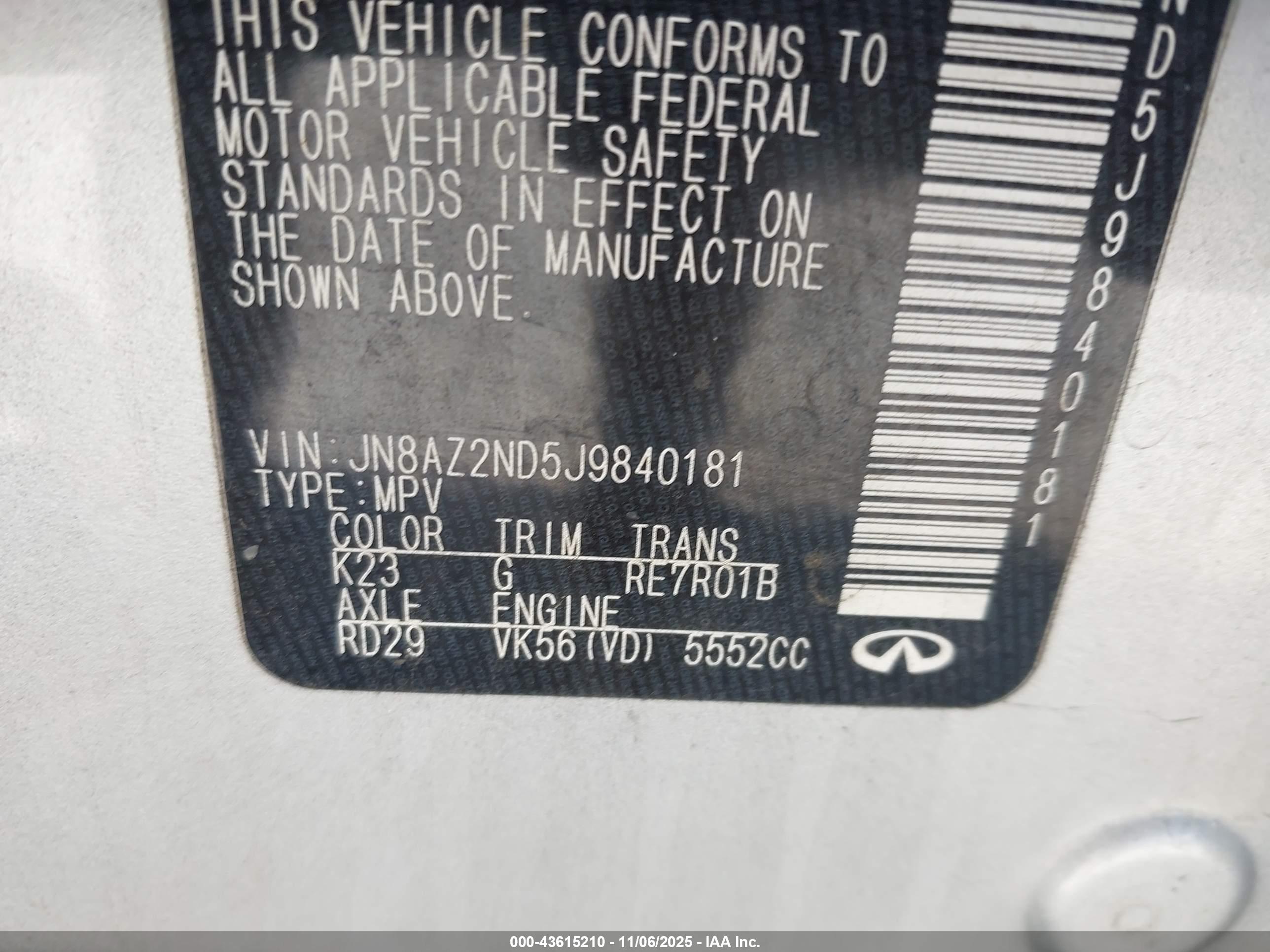 INFINITI QX80 image 9