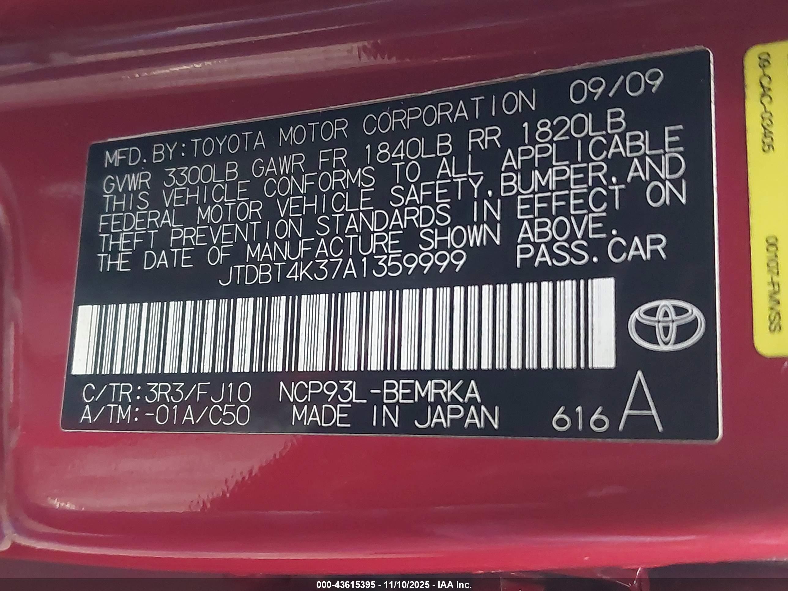 TOYOTA YARIS image 9