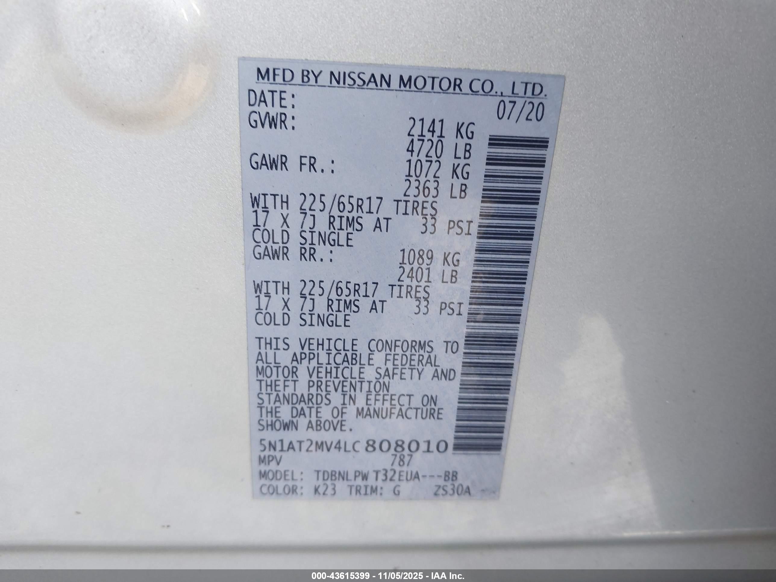 NISSAN ROGUE image 9