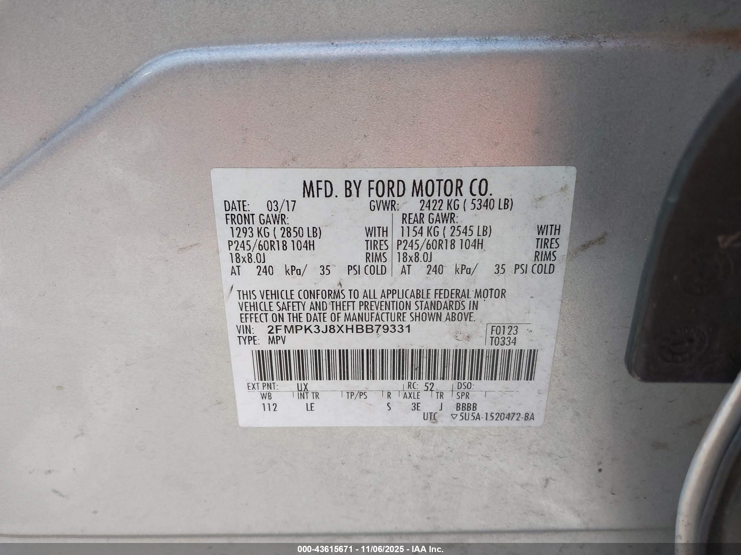 FORD EDGE image 9