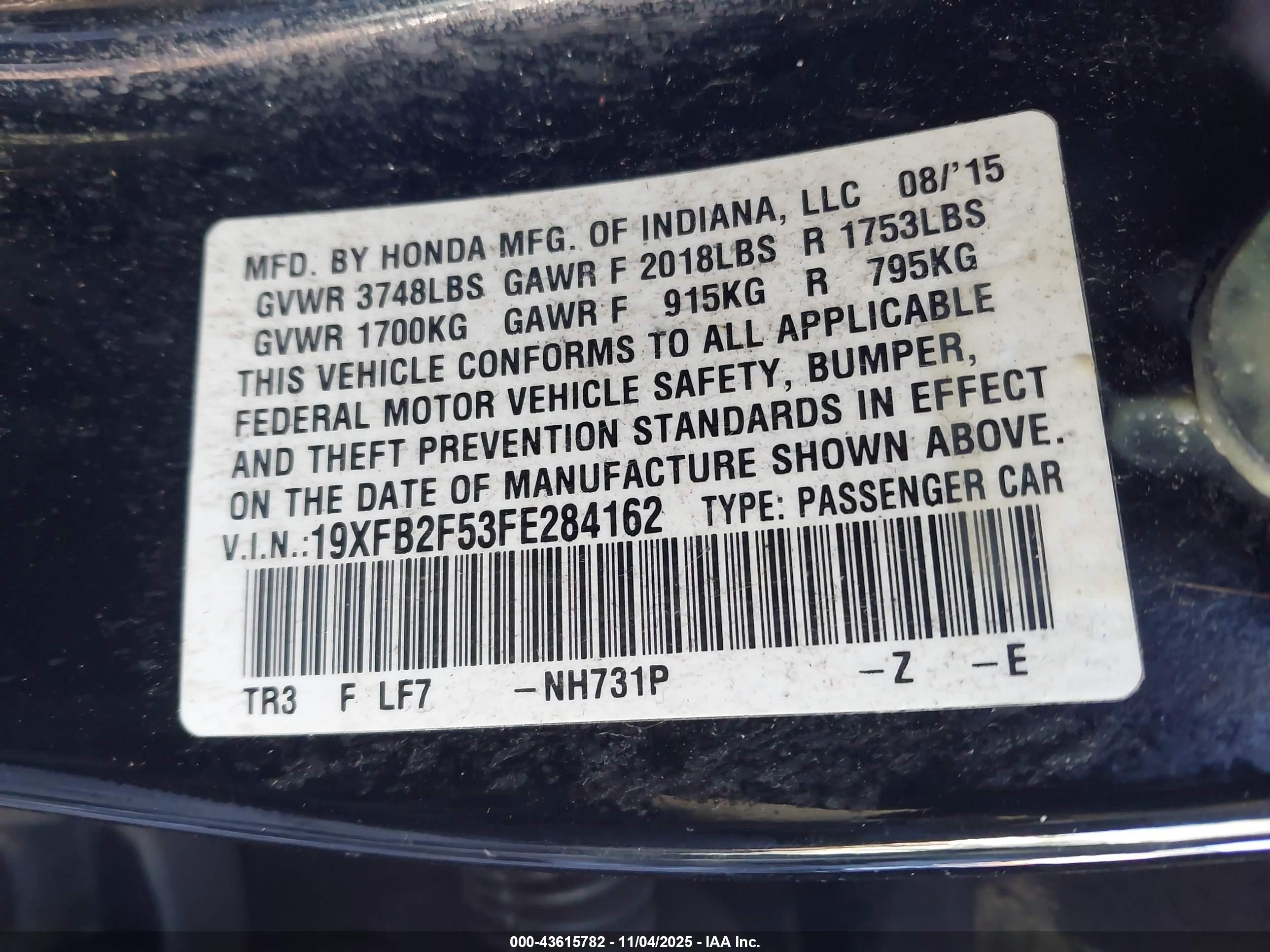 HONDA CIVIC image 9