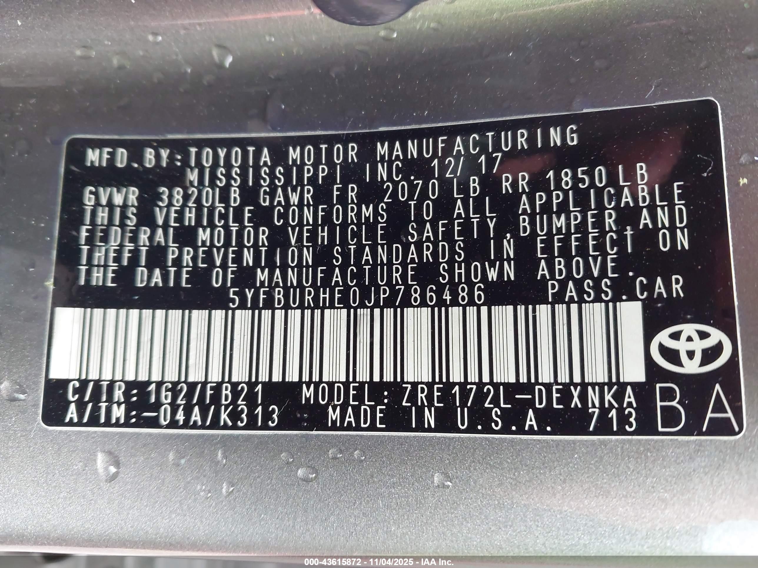TOYOTA COROLLA image 9