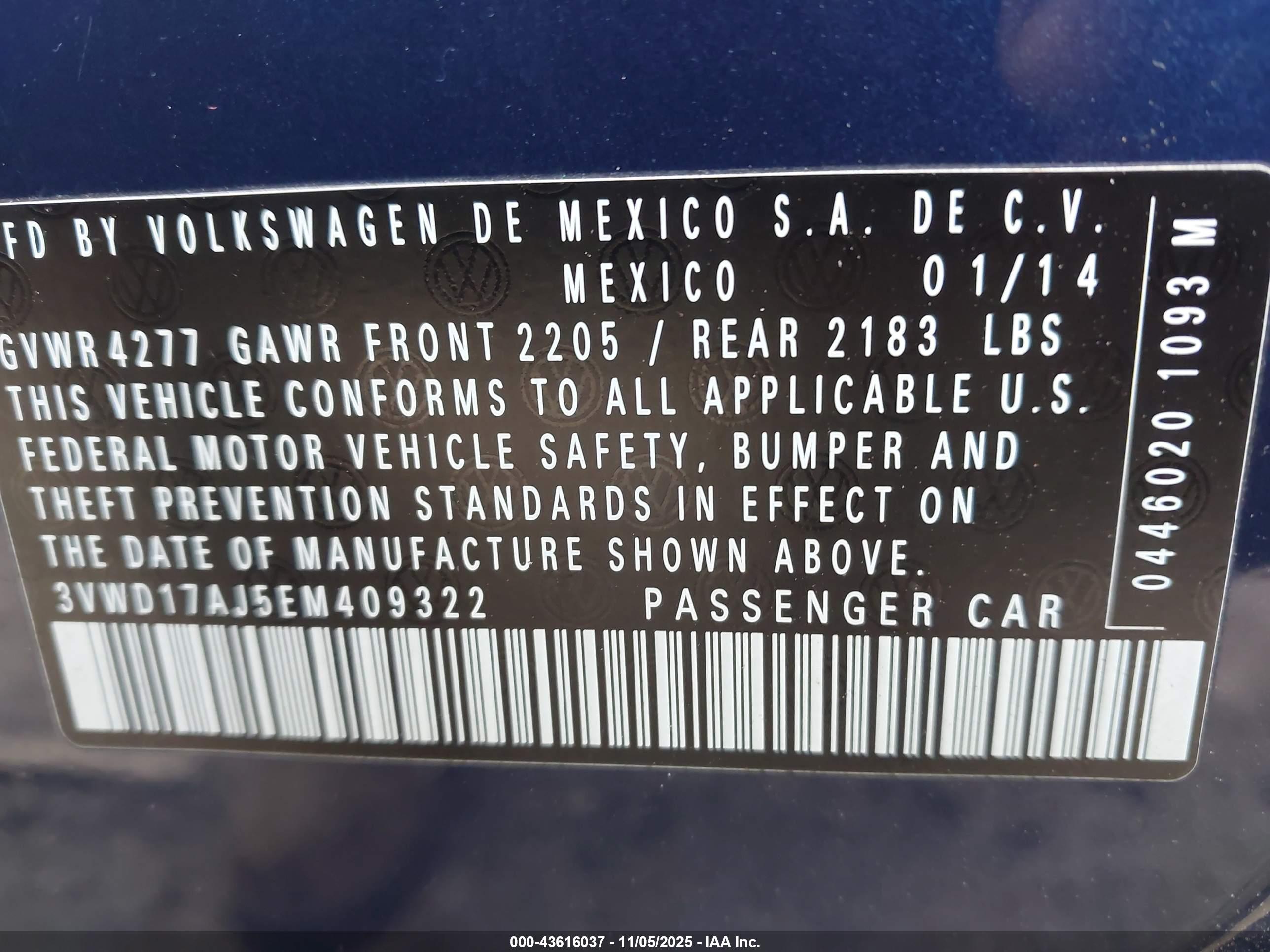 VOLKSWAGEN JETTA image 9