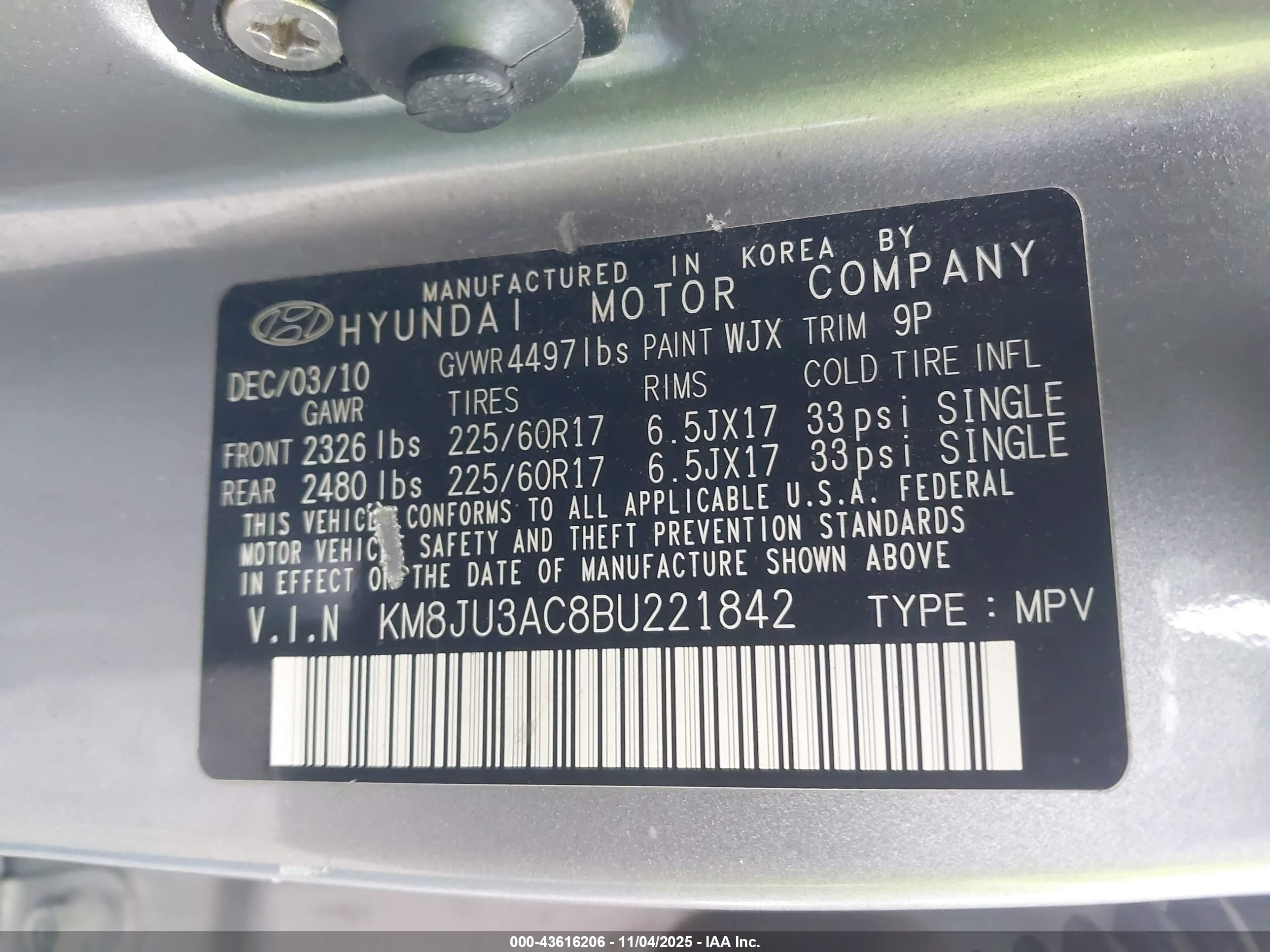 HYUNDAI TUCSON image 9