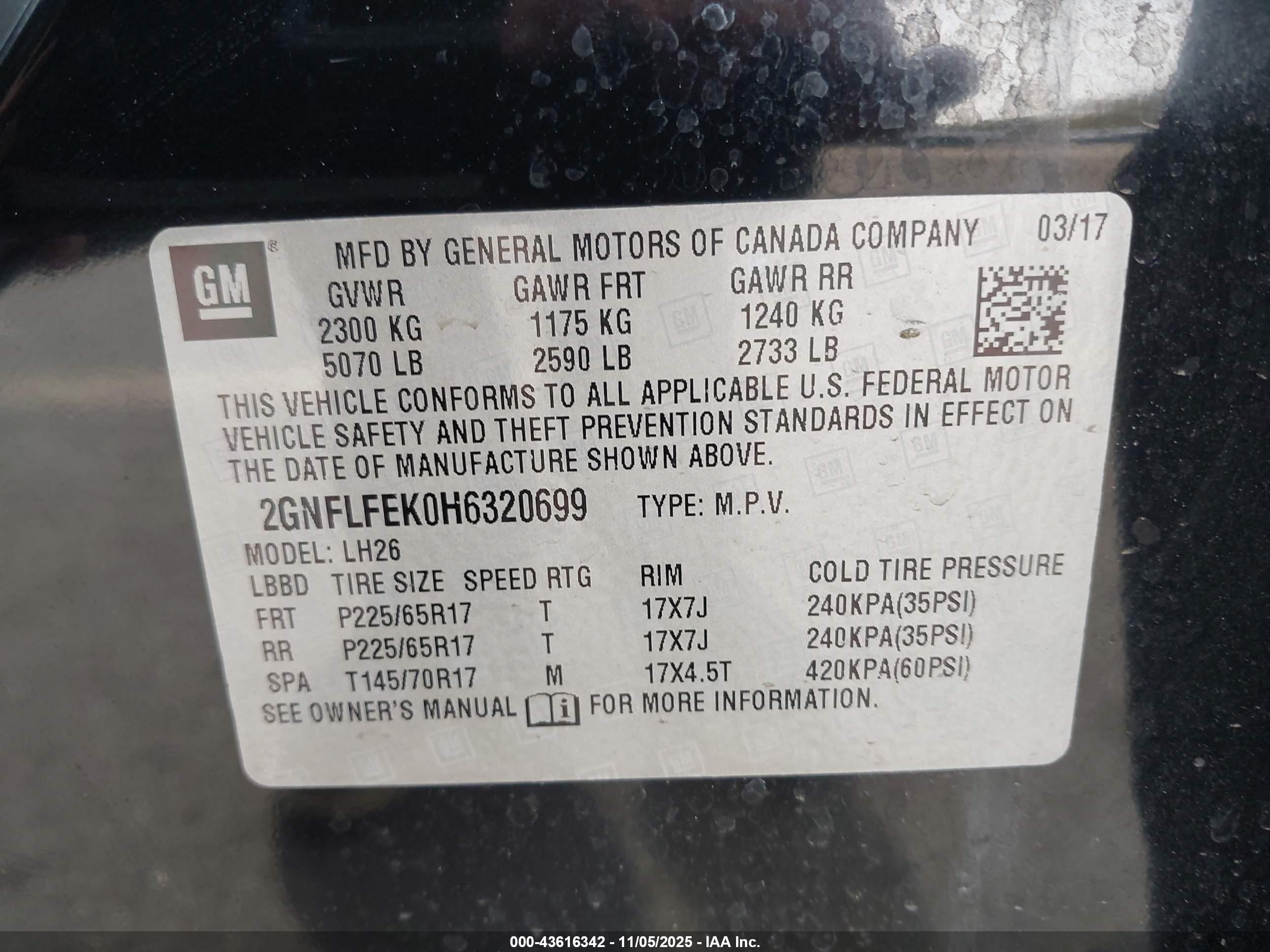 CHEVROLET EQUINOX image 9