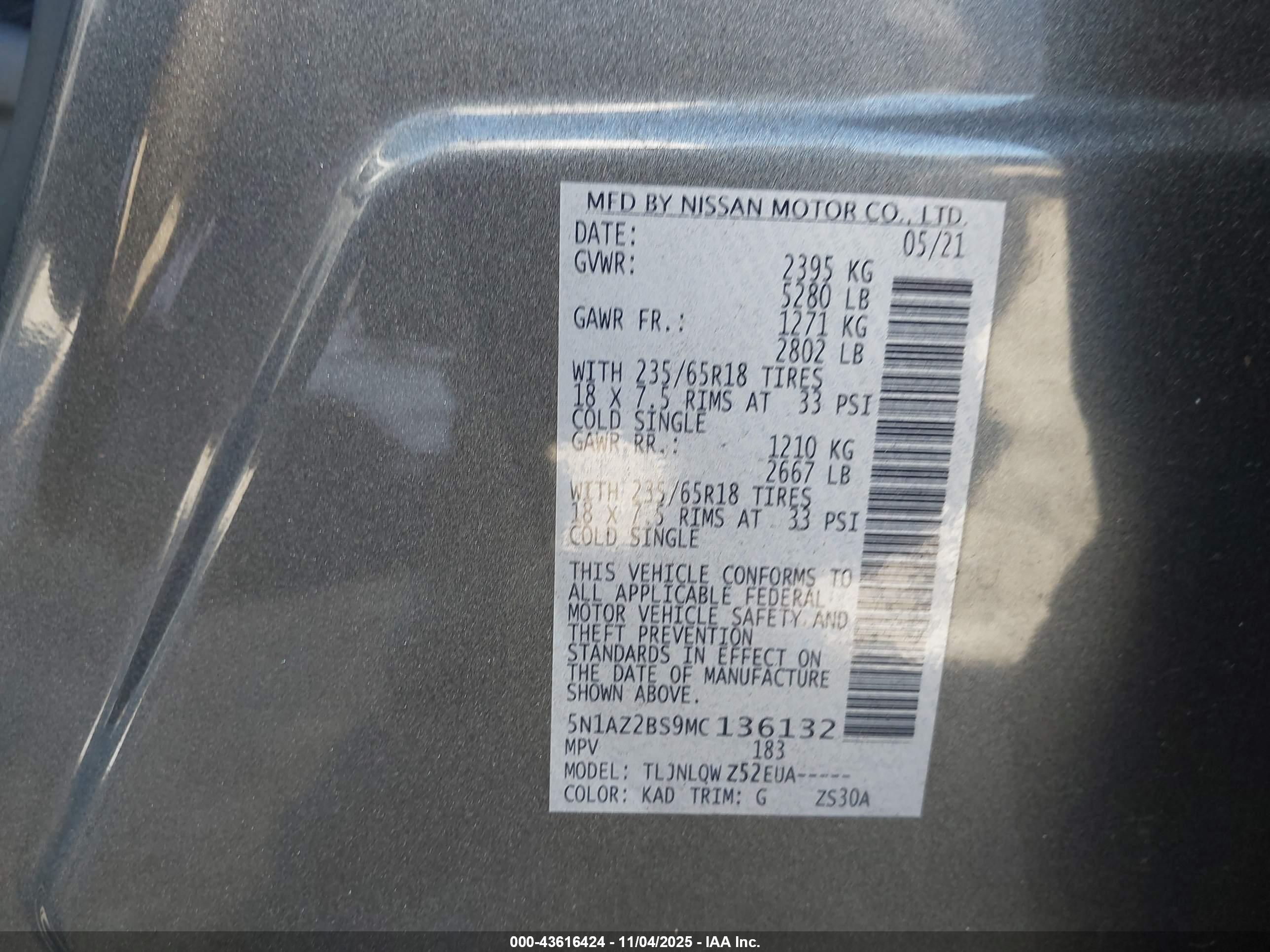 NISSAN MURANO image 9