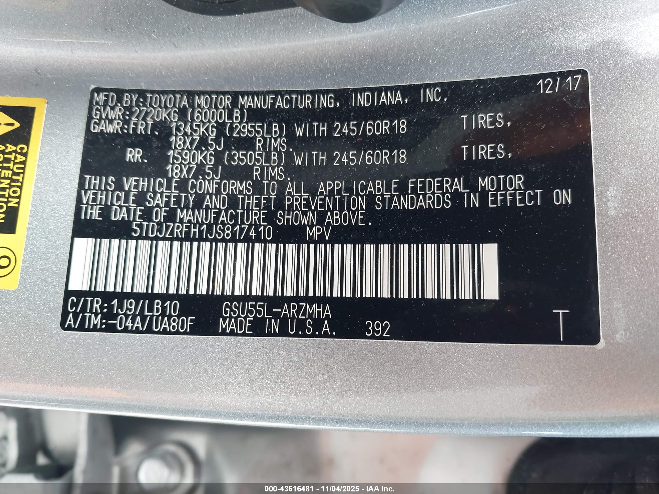 TOYOTA HIGHLANDER image 9