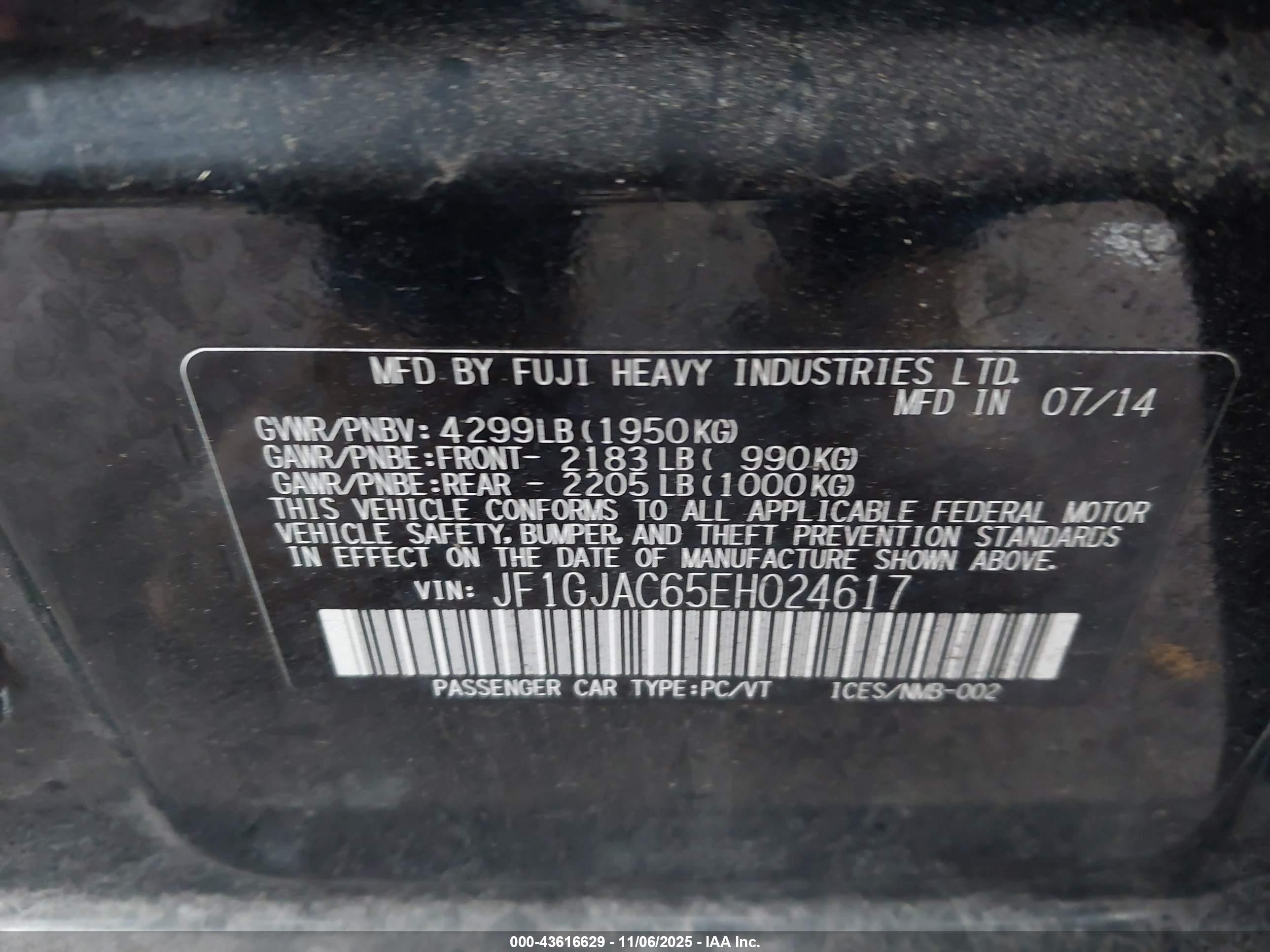 SUBARU IMPREZA image 9
