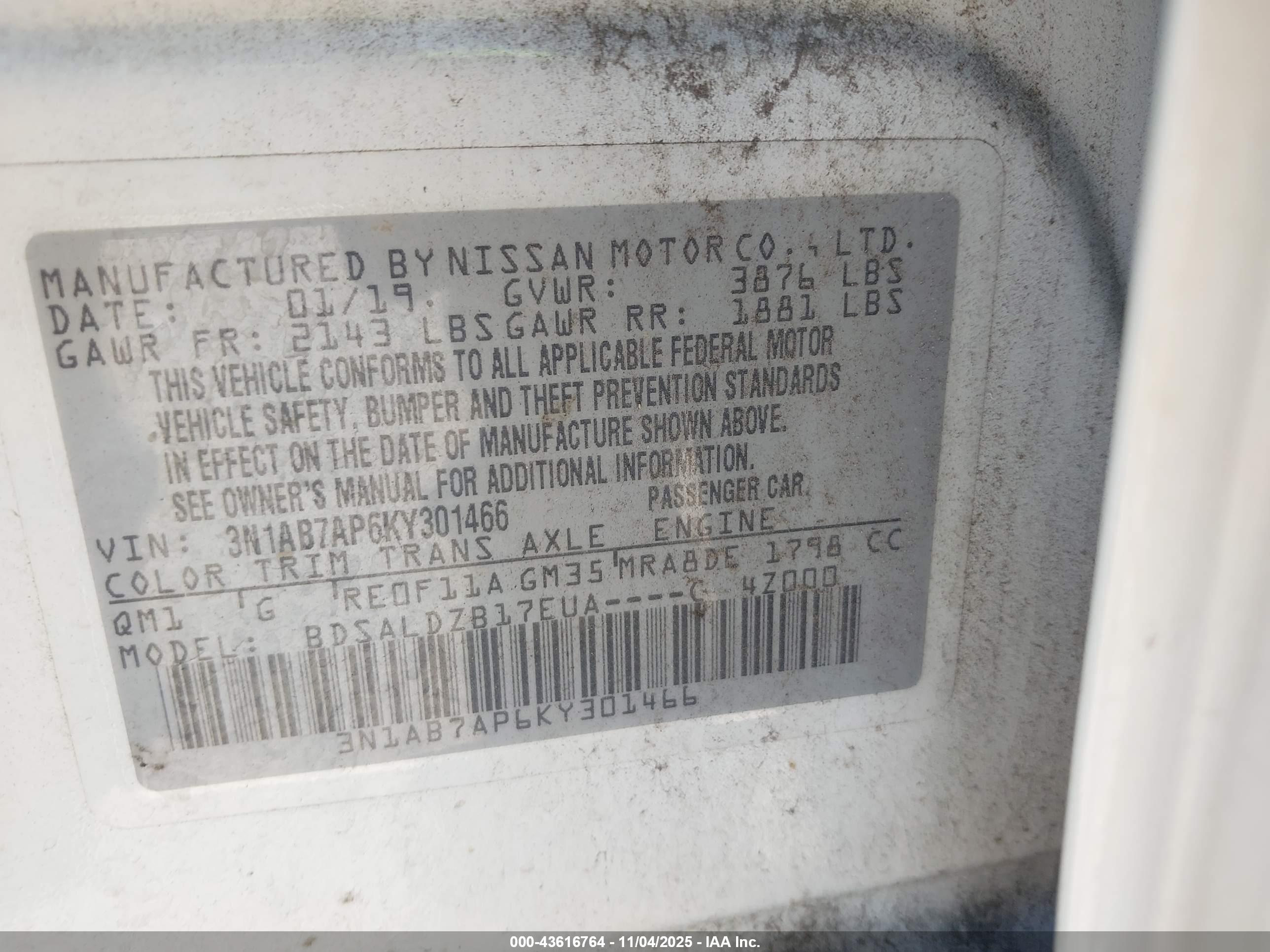 NISSAN SENTRA image 9