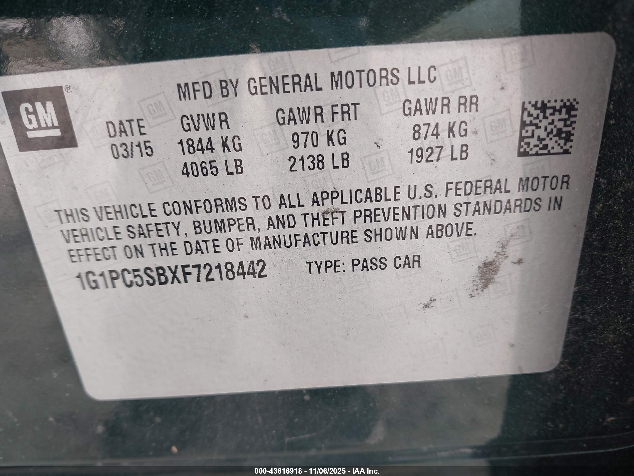 CHEVROLET CRUZE image 9