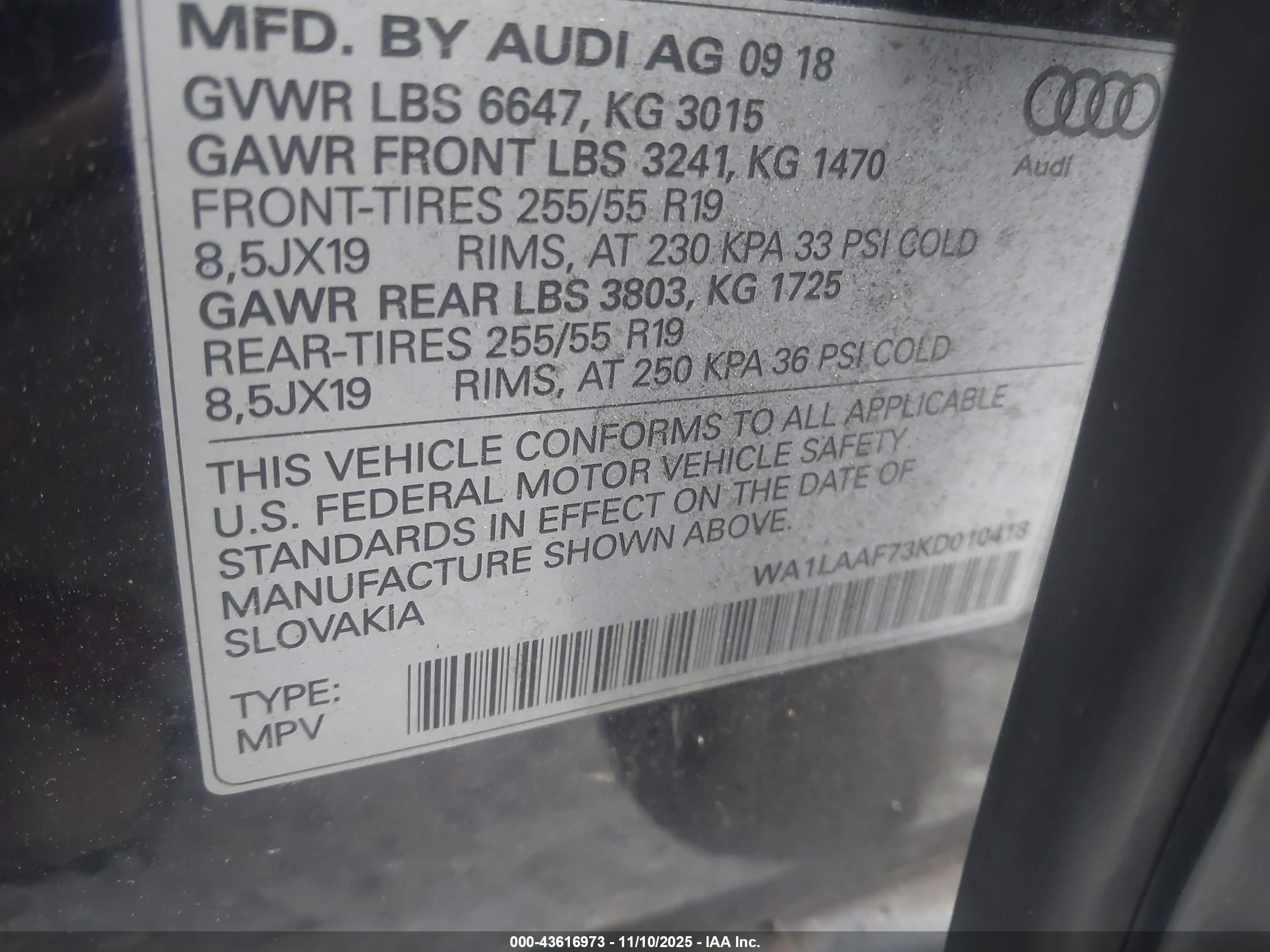 AUDI Q7 image 9