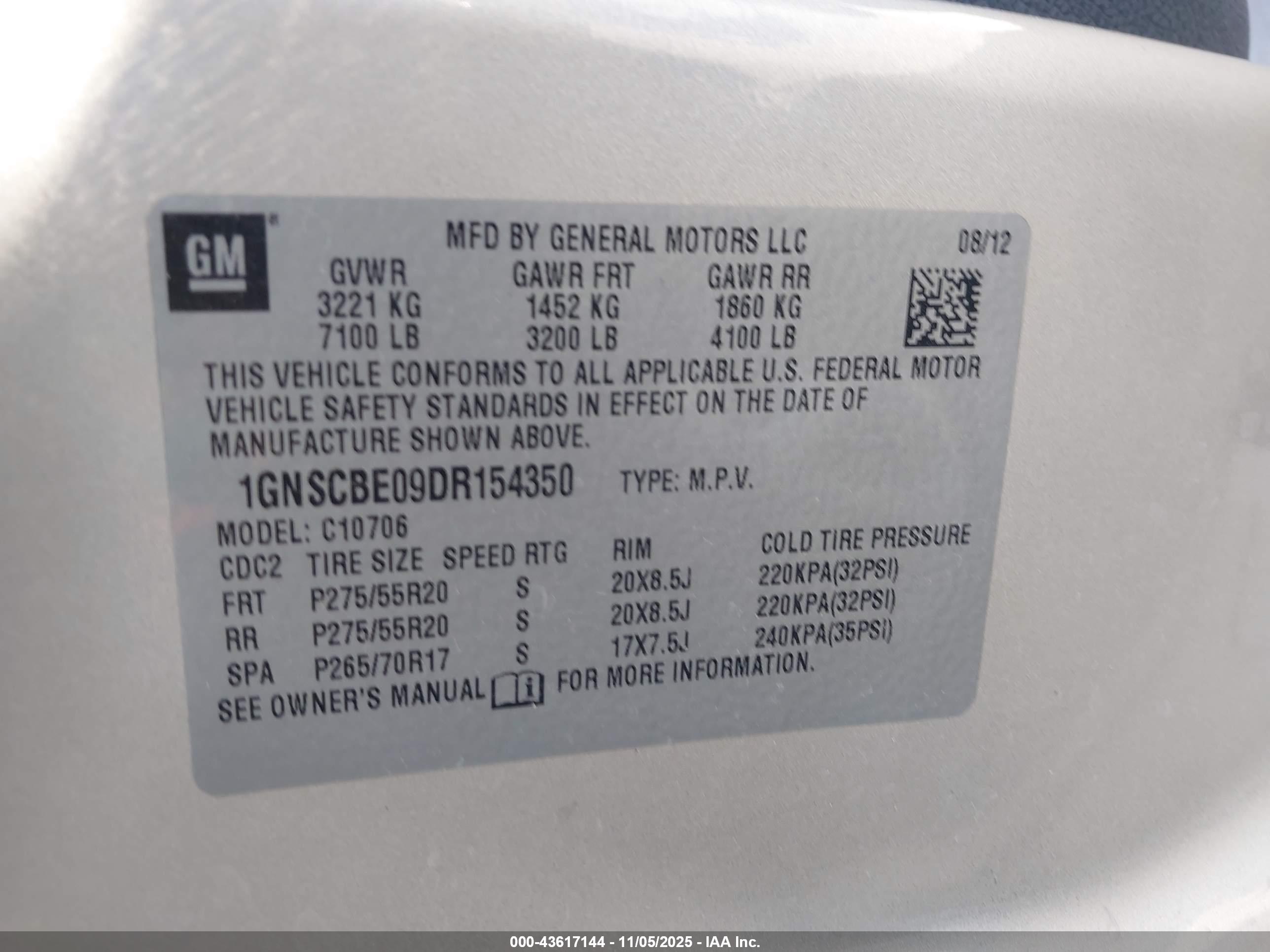 CHEVROLET TAHOE image 9