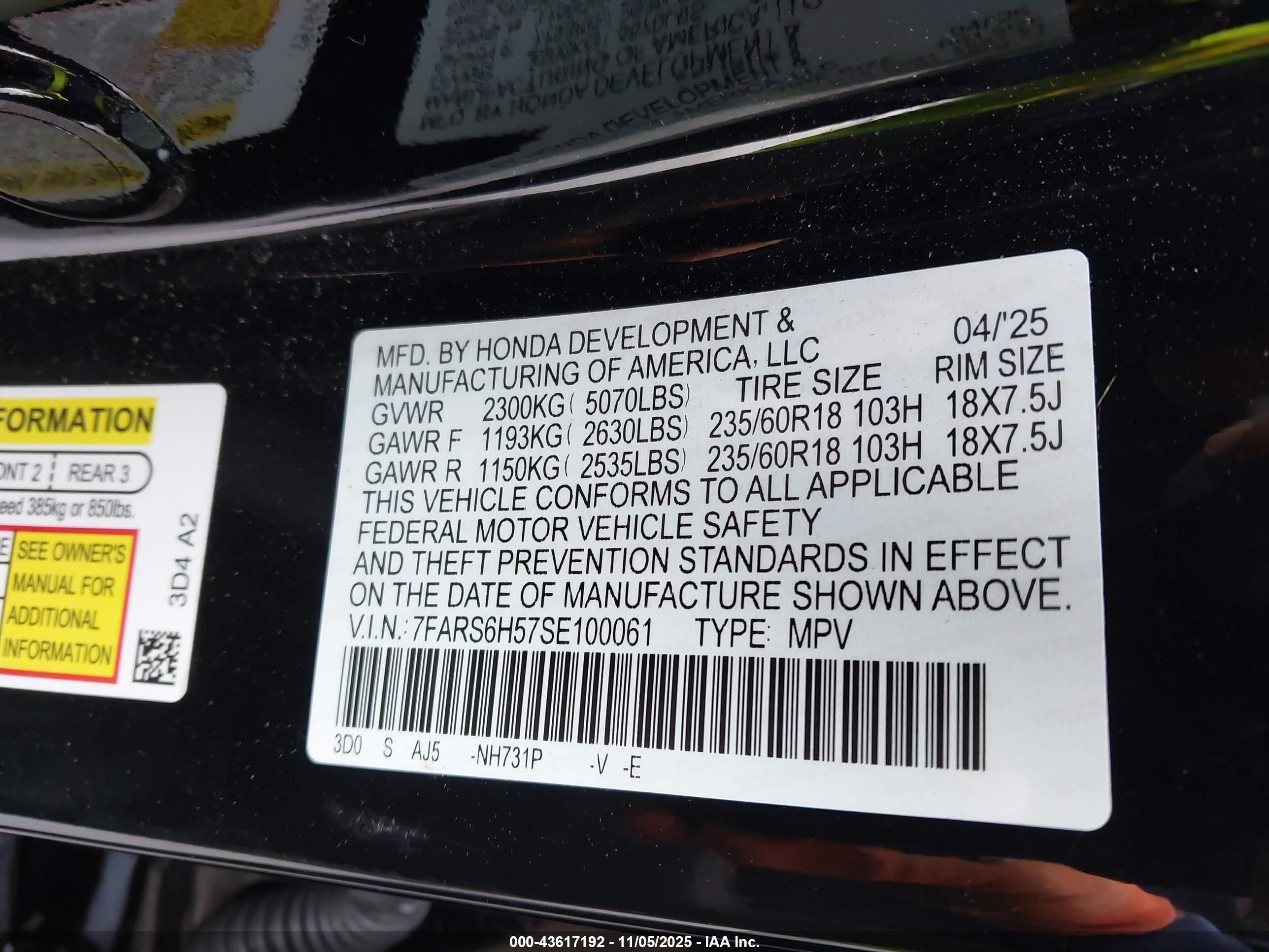 HONDA CR-V image 9