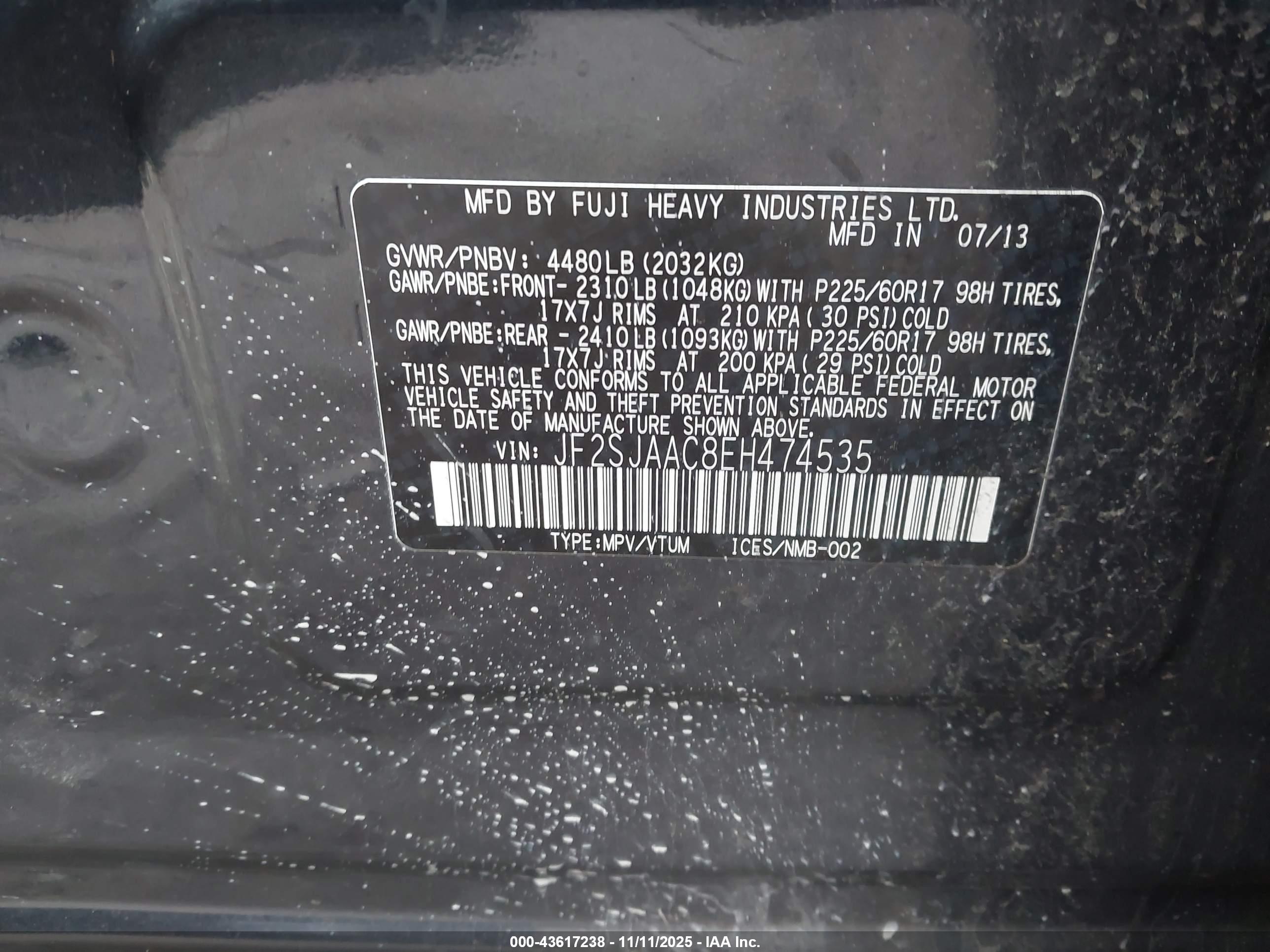 SUBARU FORESTER image 9