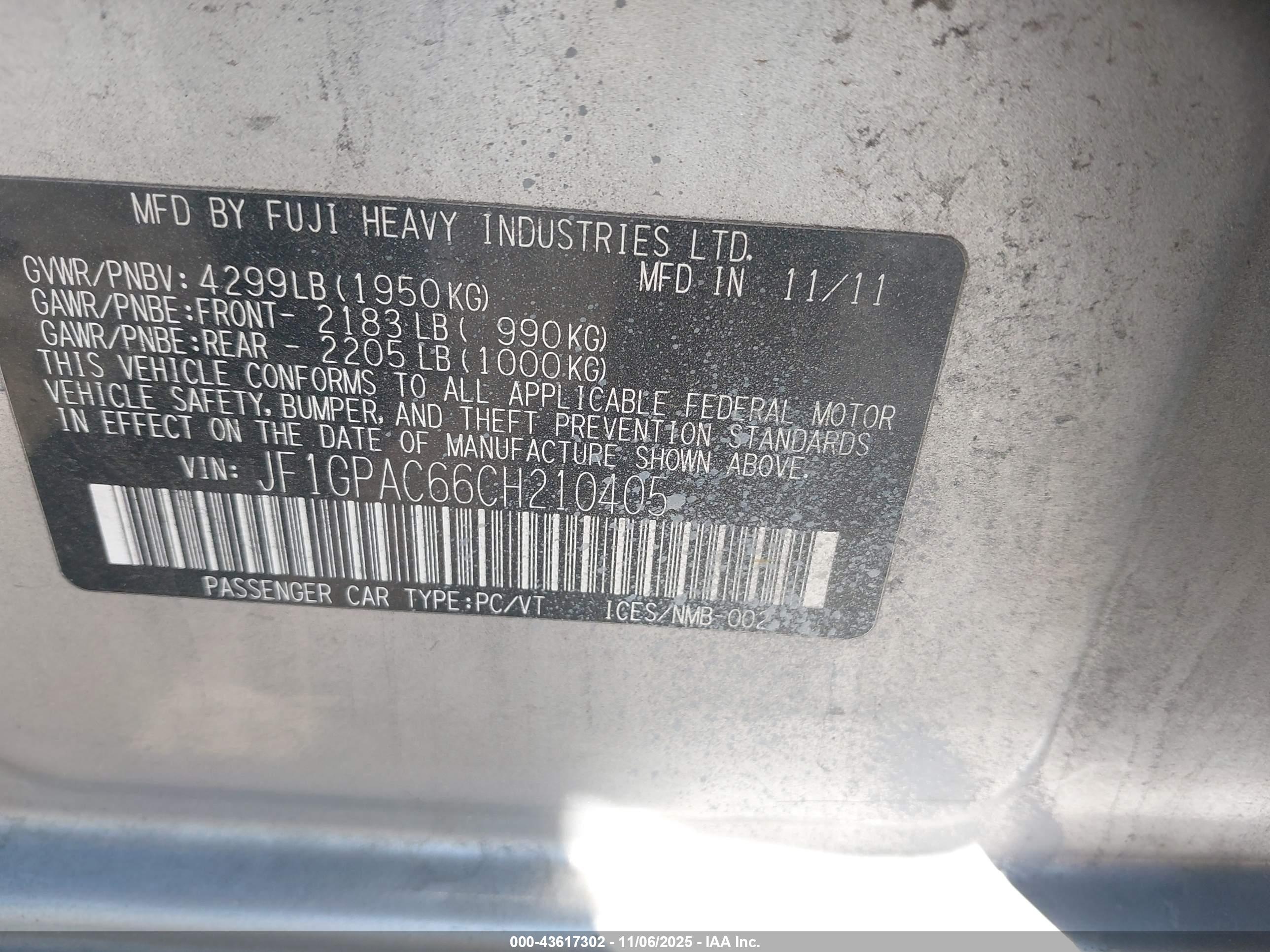 SUBARU IMPREZA image 9