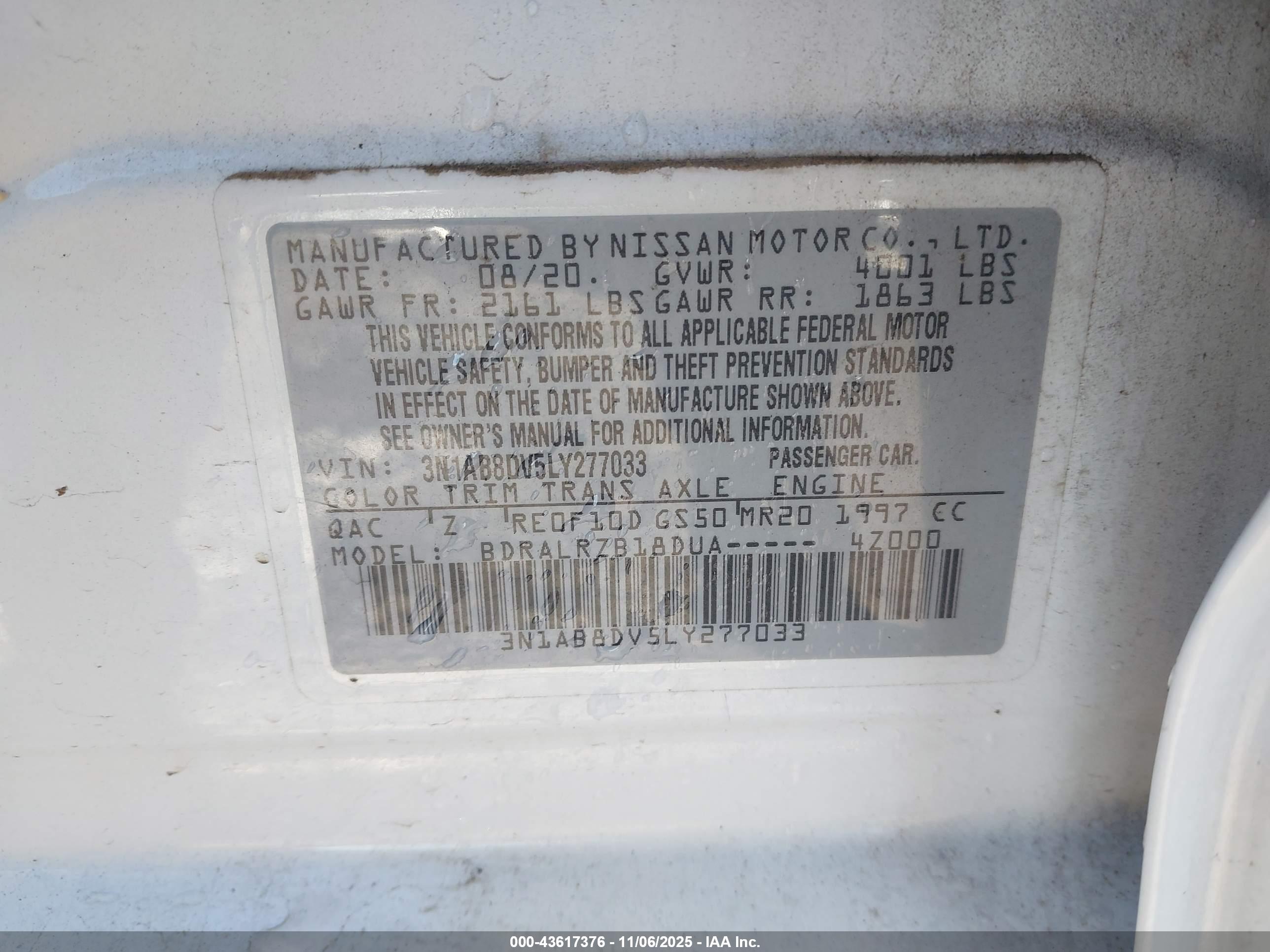 NISSAN SENTRA image 9