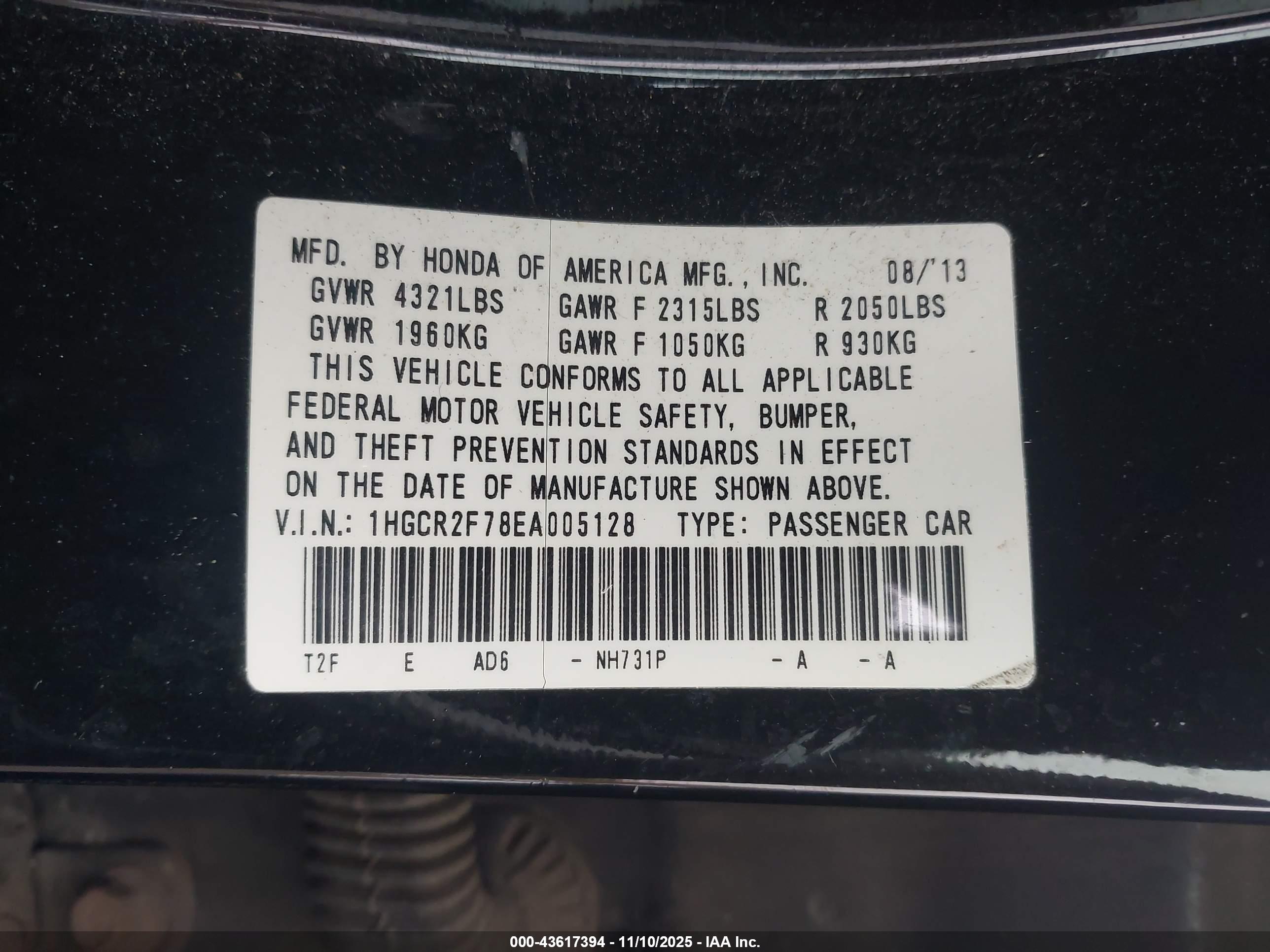 HONDA ACCORD image 9