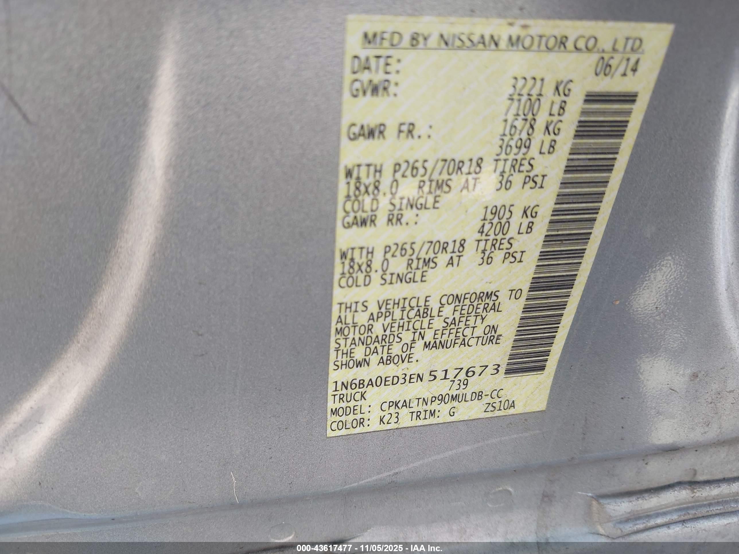 NISSAN TITAN image 9