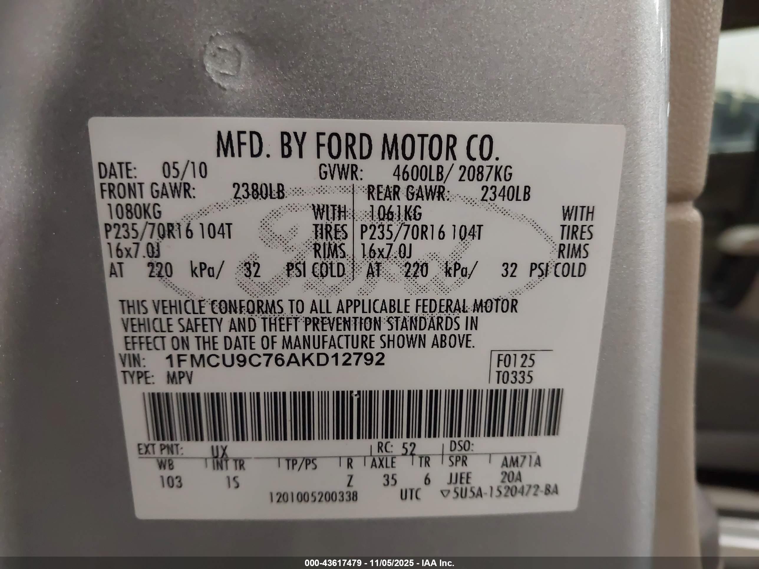 FORD ESCAPE image 9