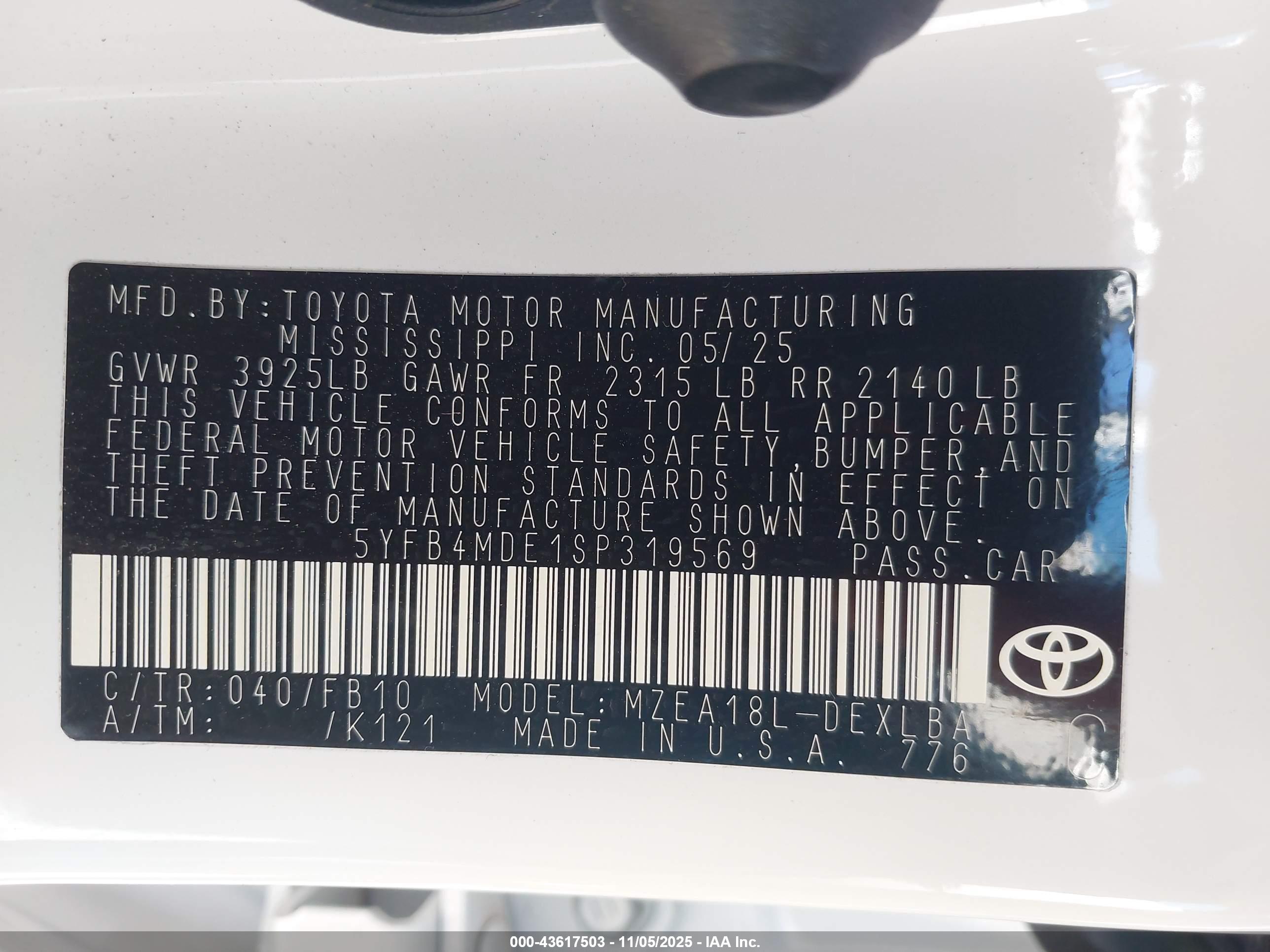 TOYOTA COROLLA image 9