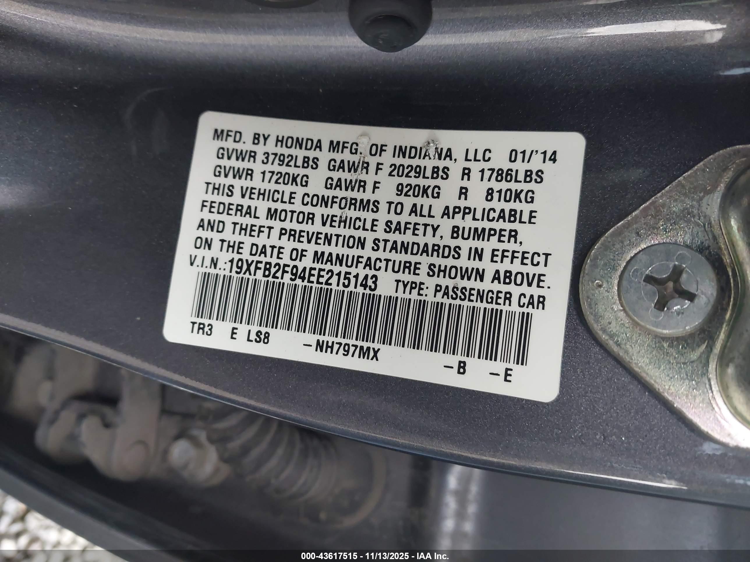 HONDA CIVIC image 9