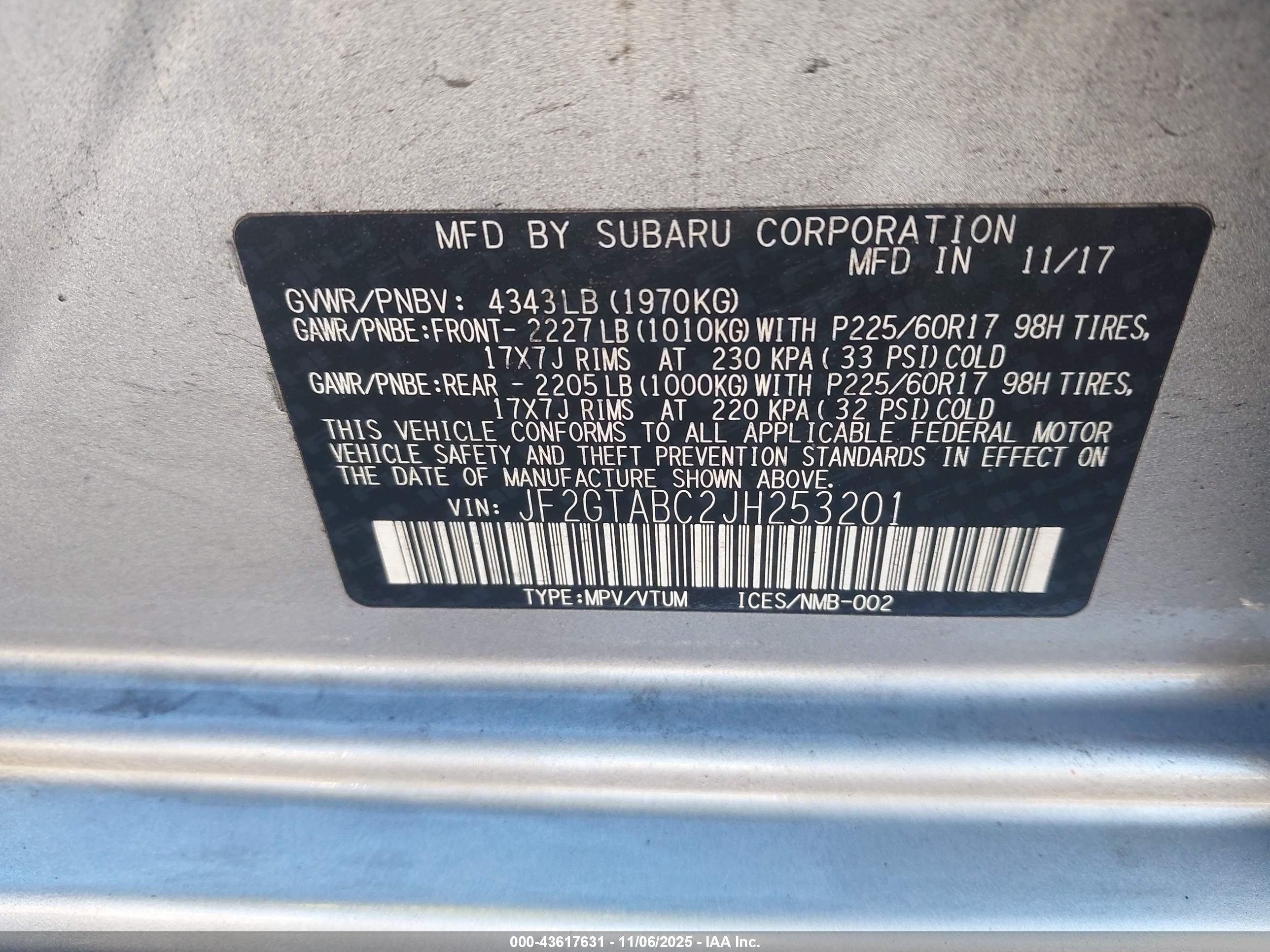 SUBARU CROSSTREK image 9