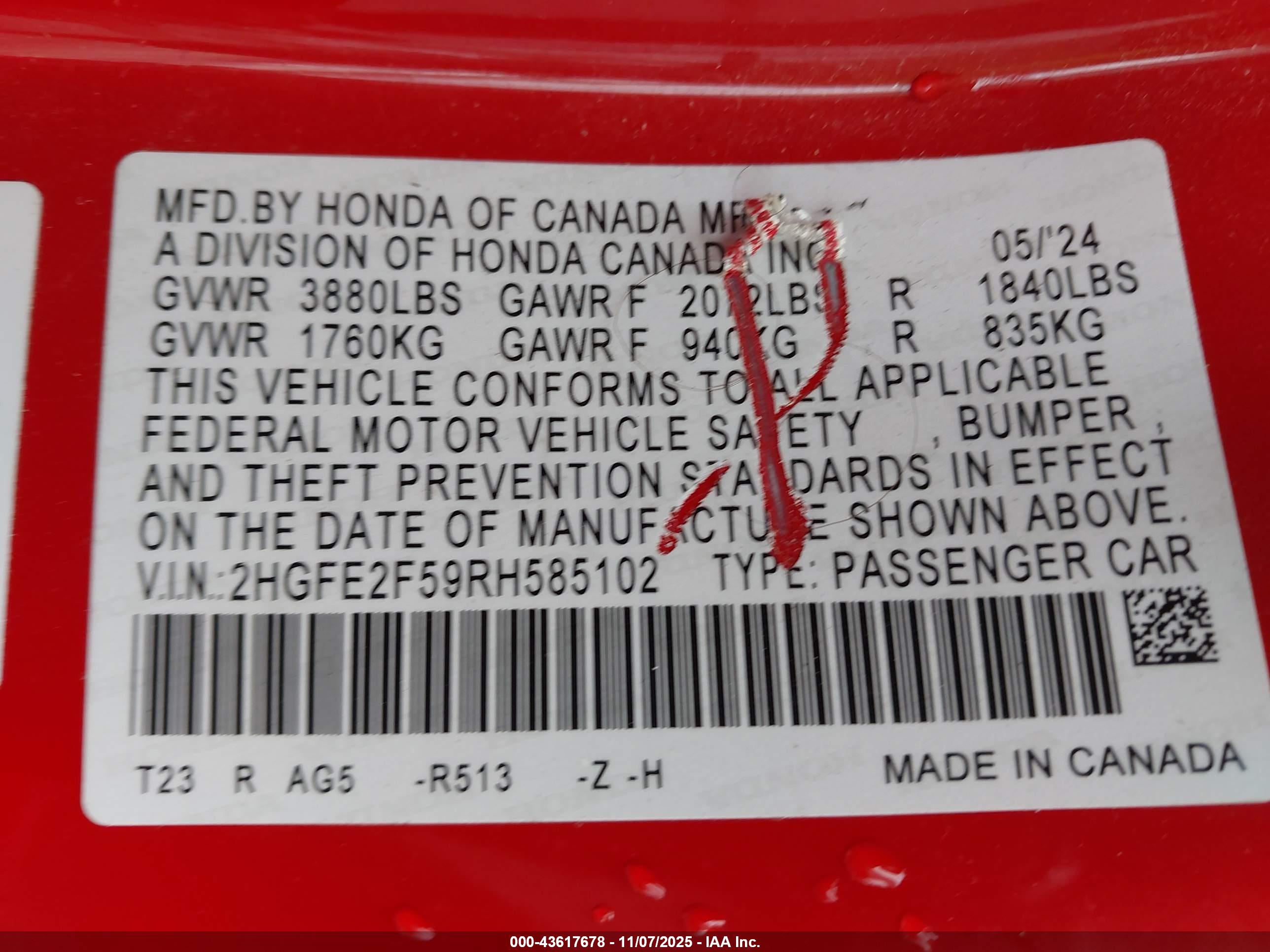 HONDA CIVIC image 9