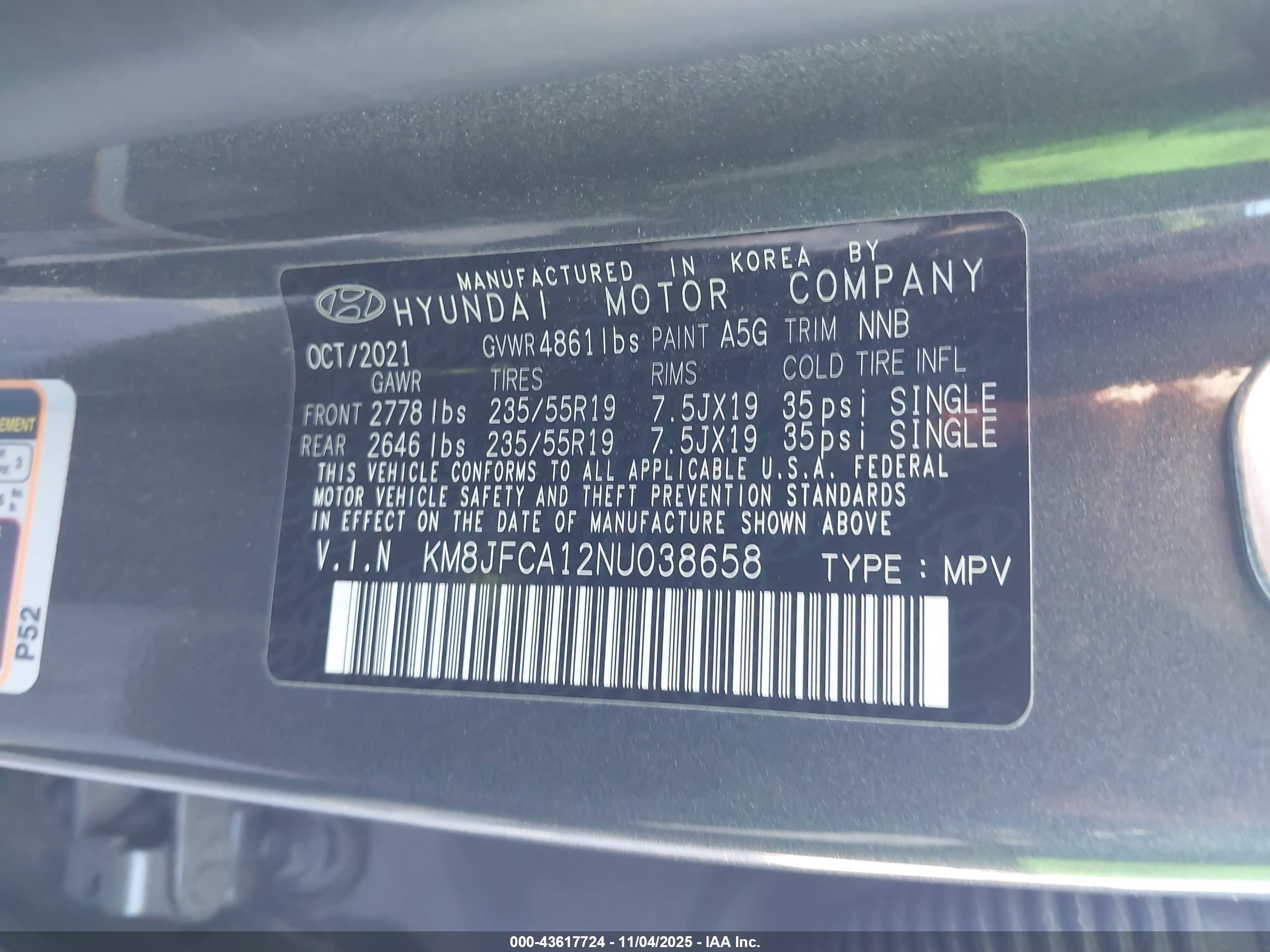 HYUNDAI TUCSON image 9