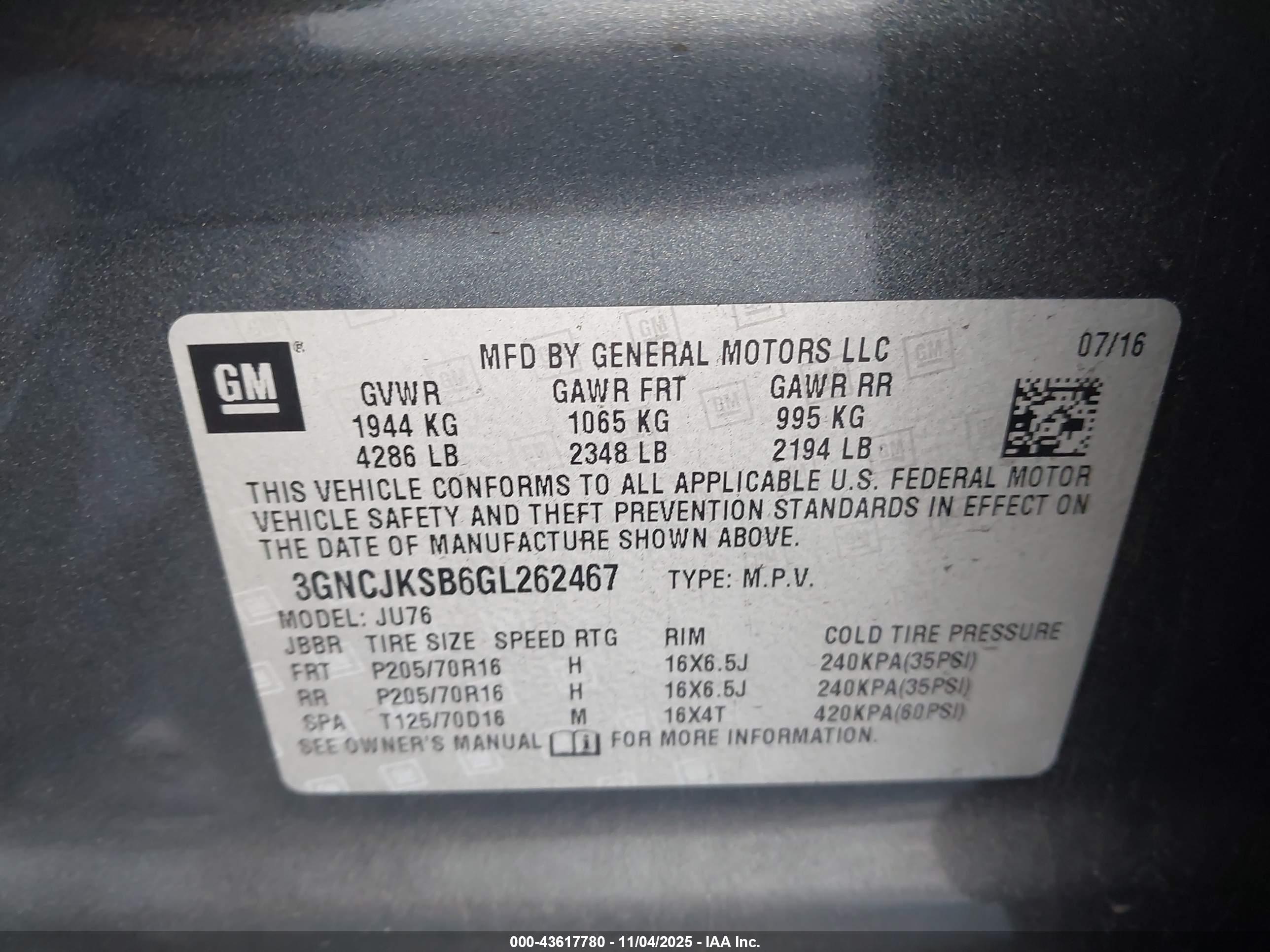 CHEVROLET TRAX image 9