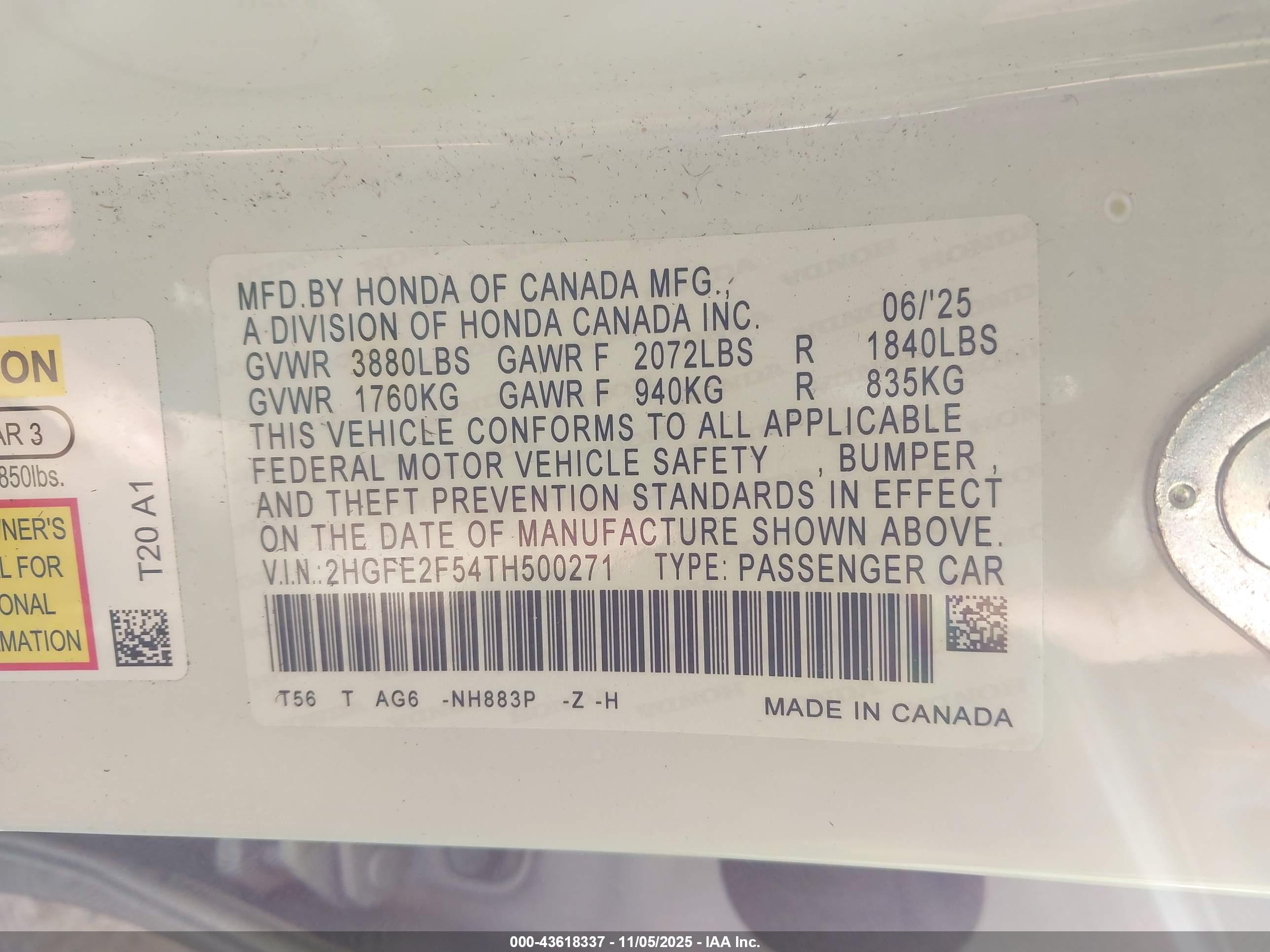 HONDA CIVIC image 9