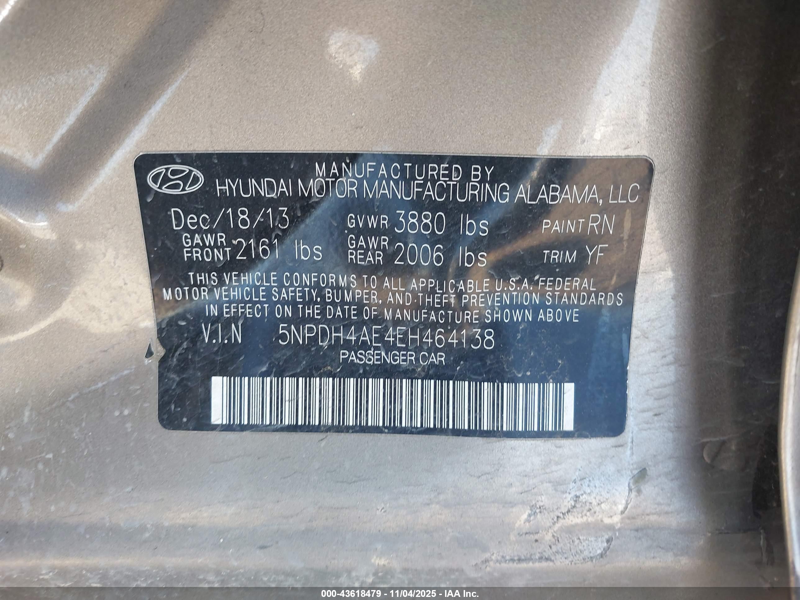 HYUNDAI ELANTRA image 9
