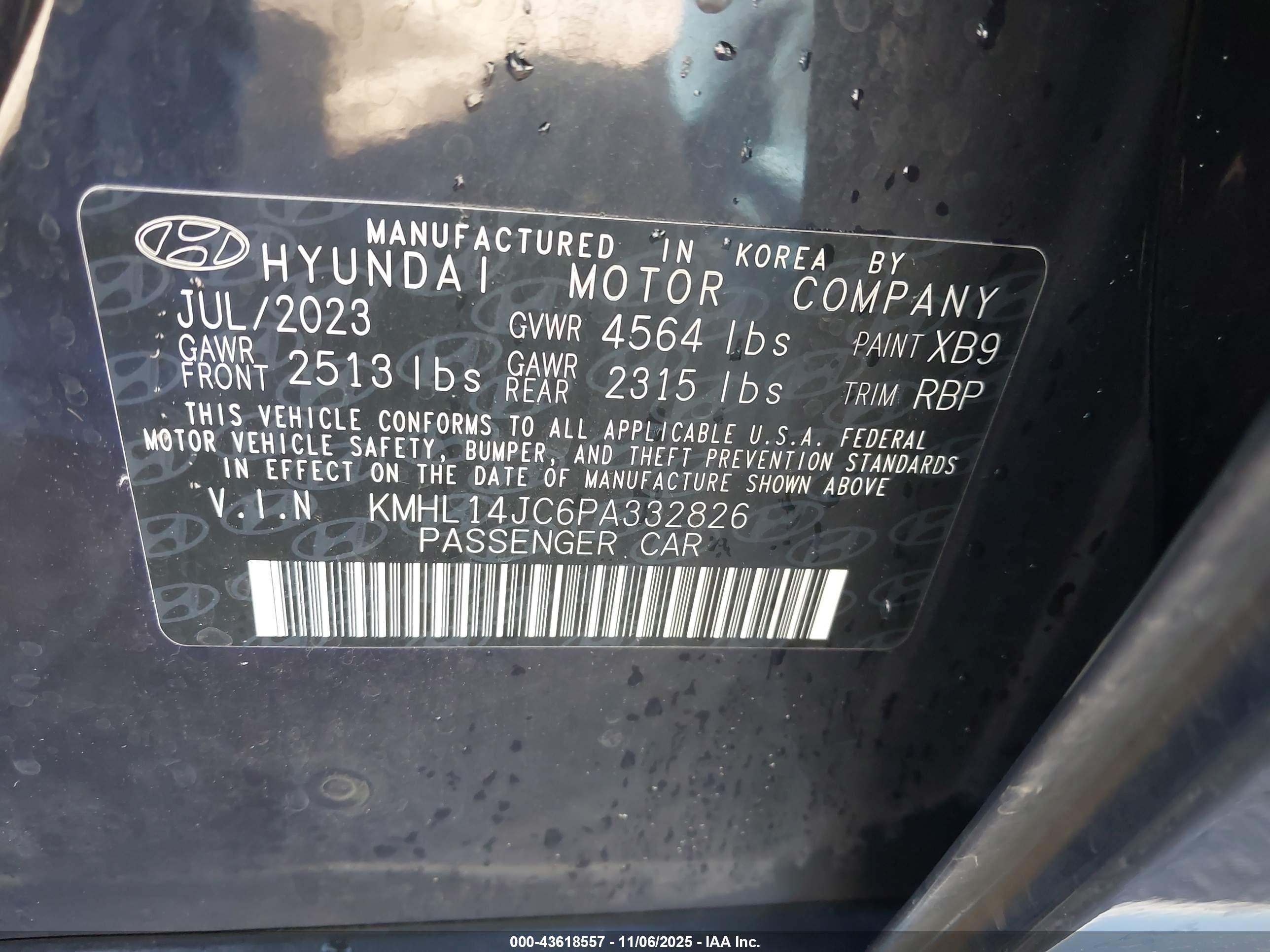 HYUNDAI SONATA image 9