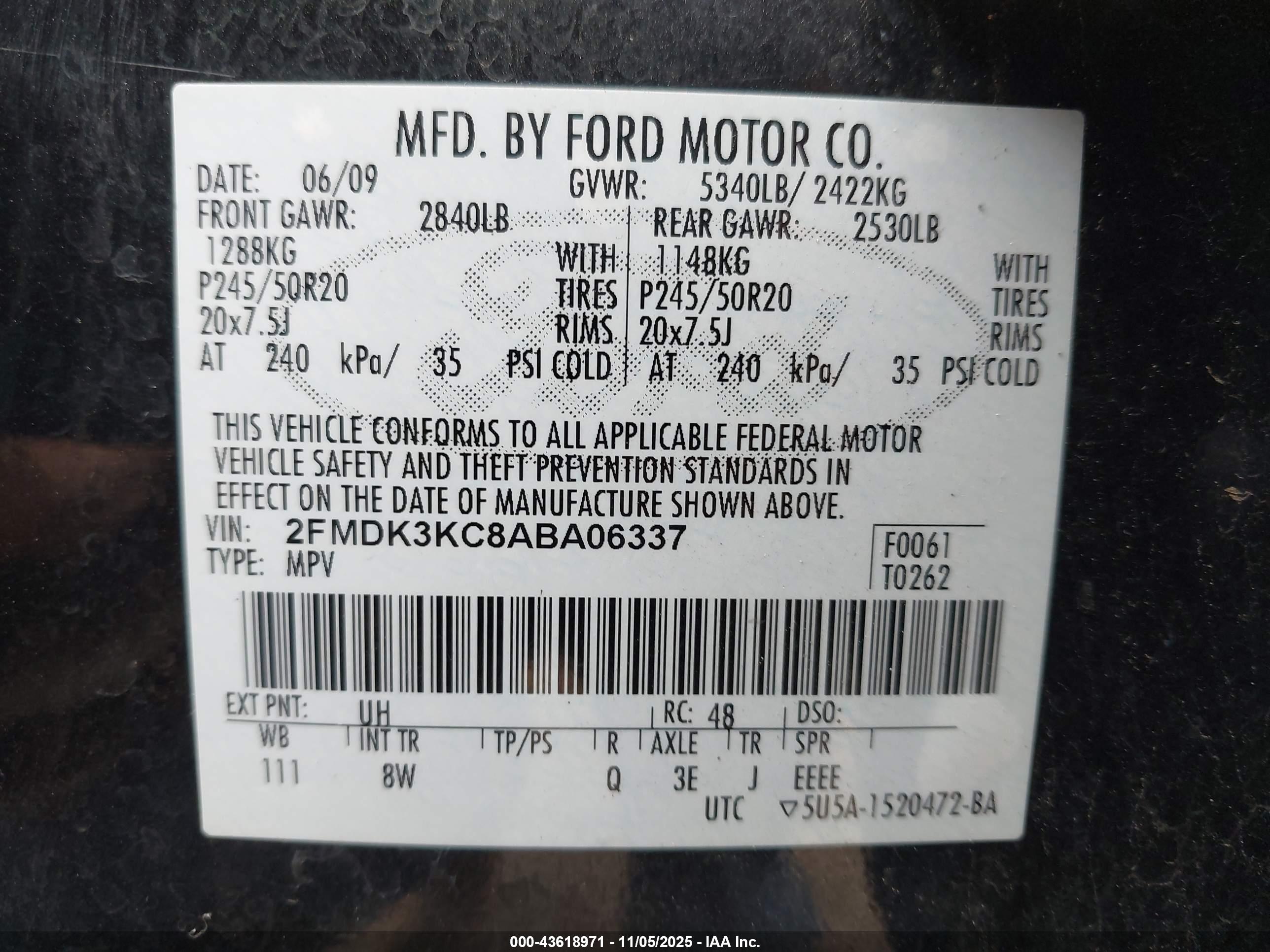 FORD EDGE image 9
