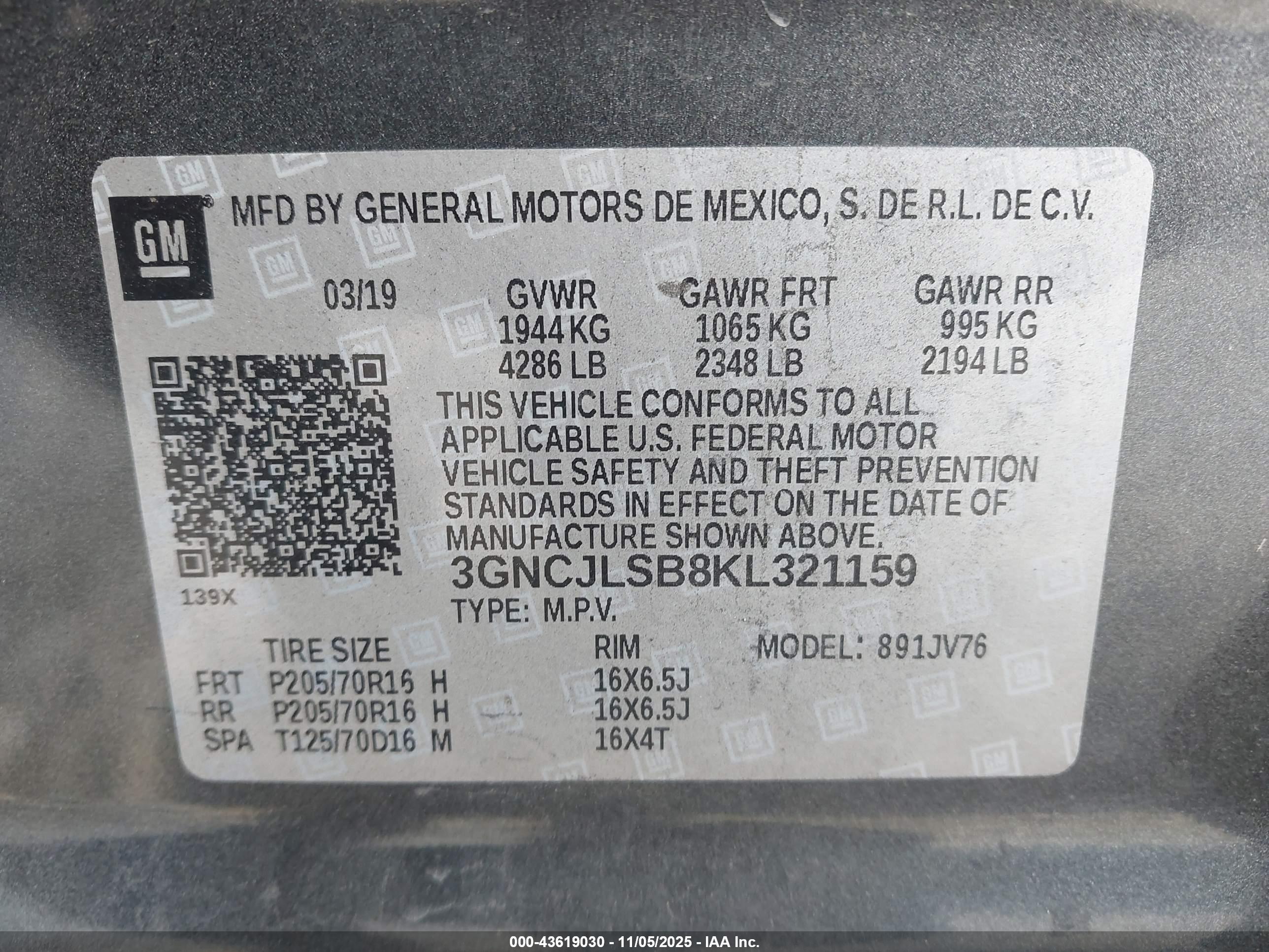 CHEVROLET TRAX image 9