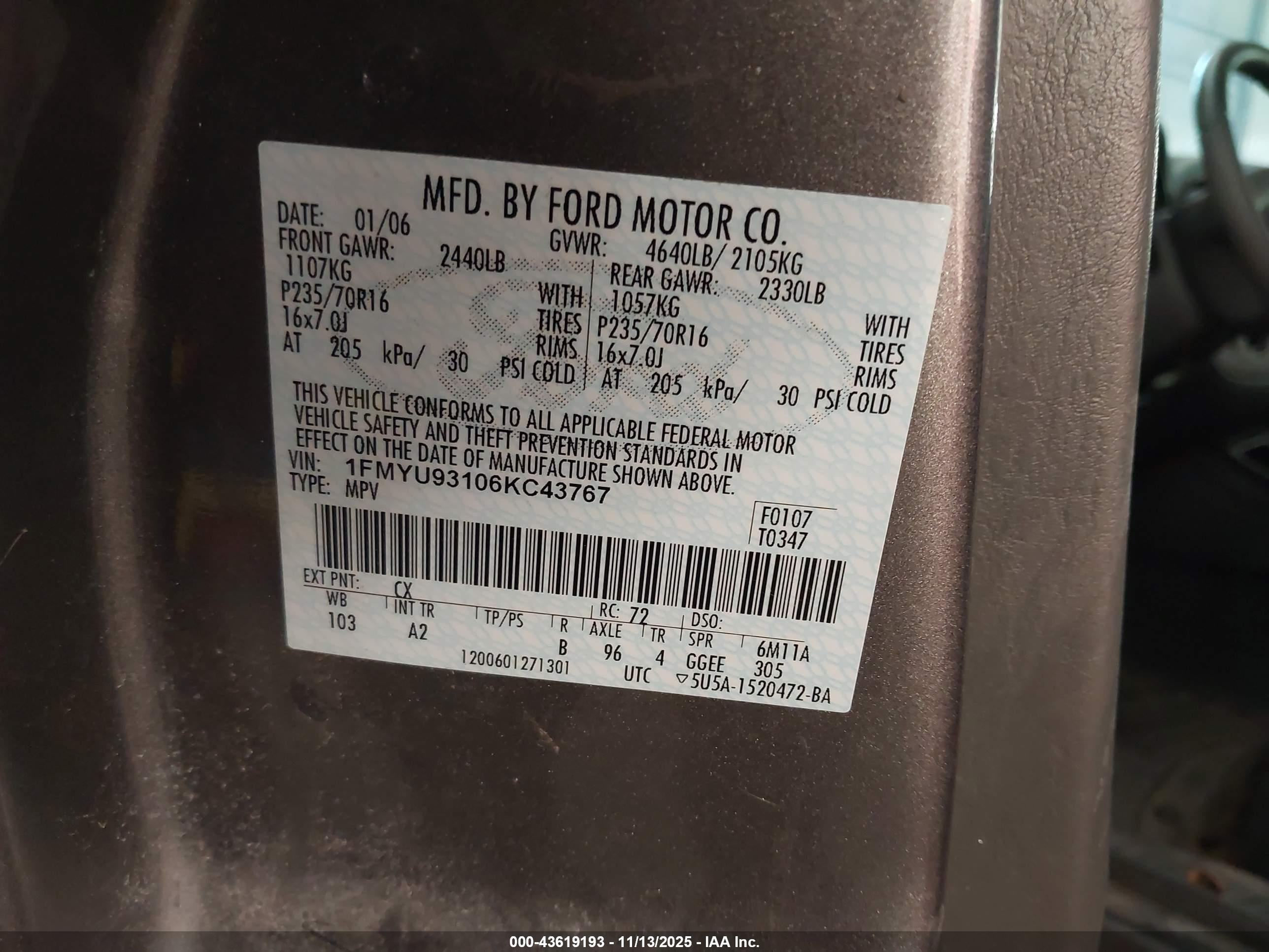 FORD ESCAPE image 9
