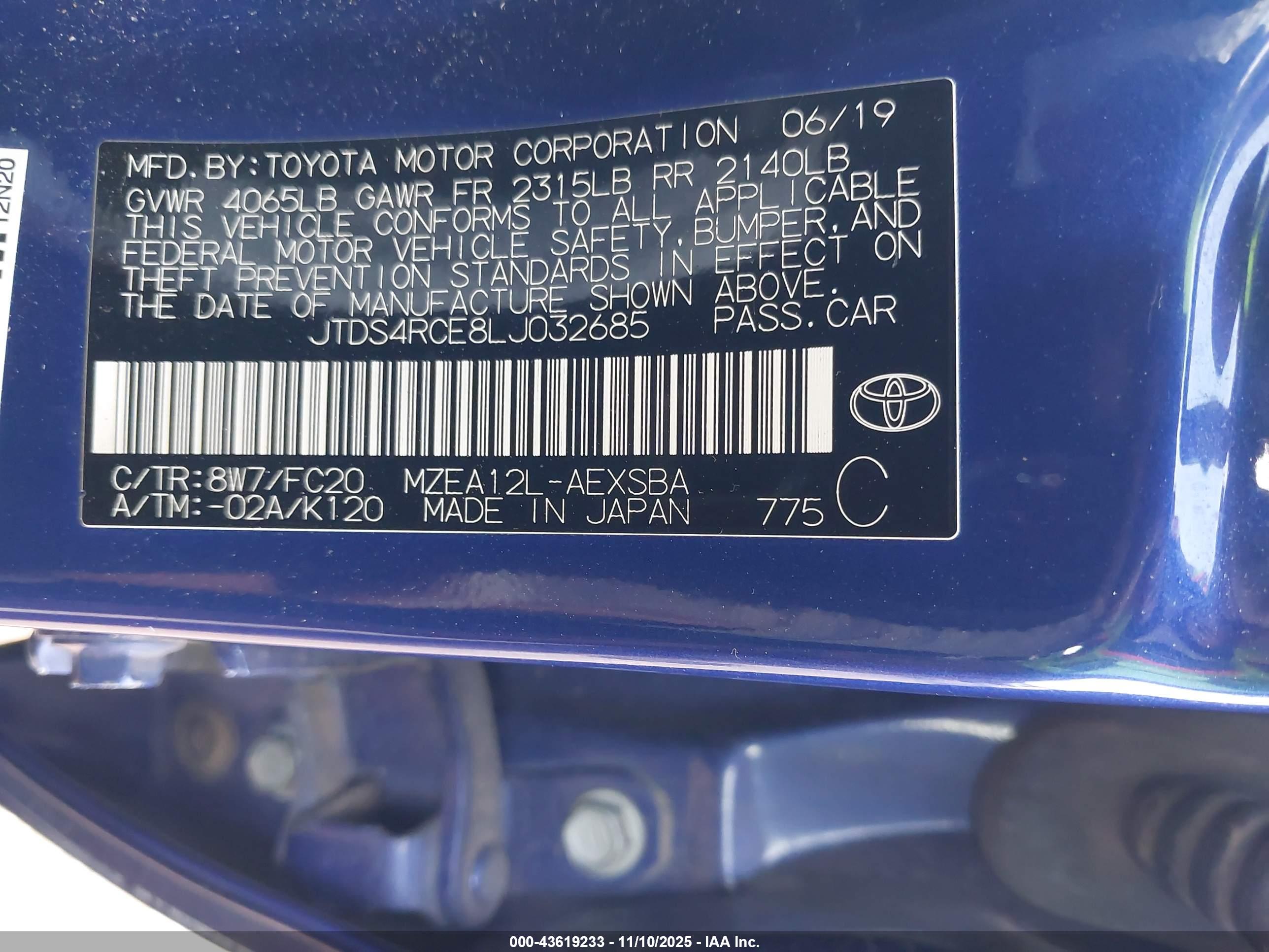 TOYOTA COROLLA image 9