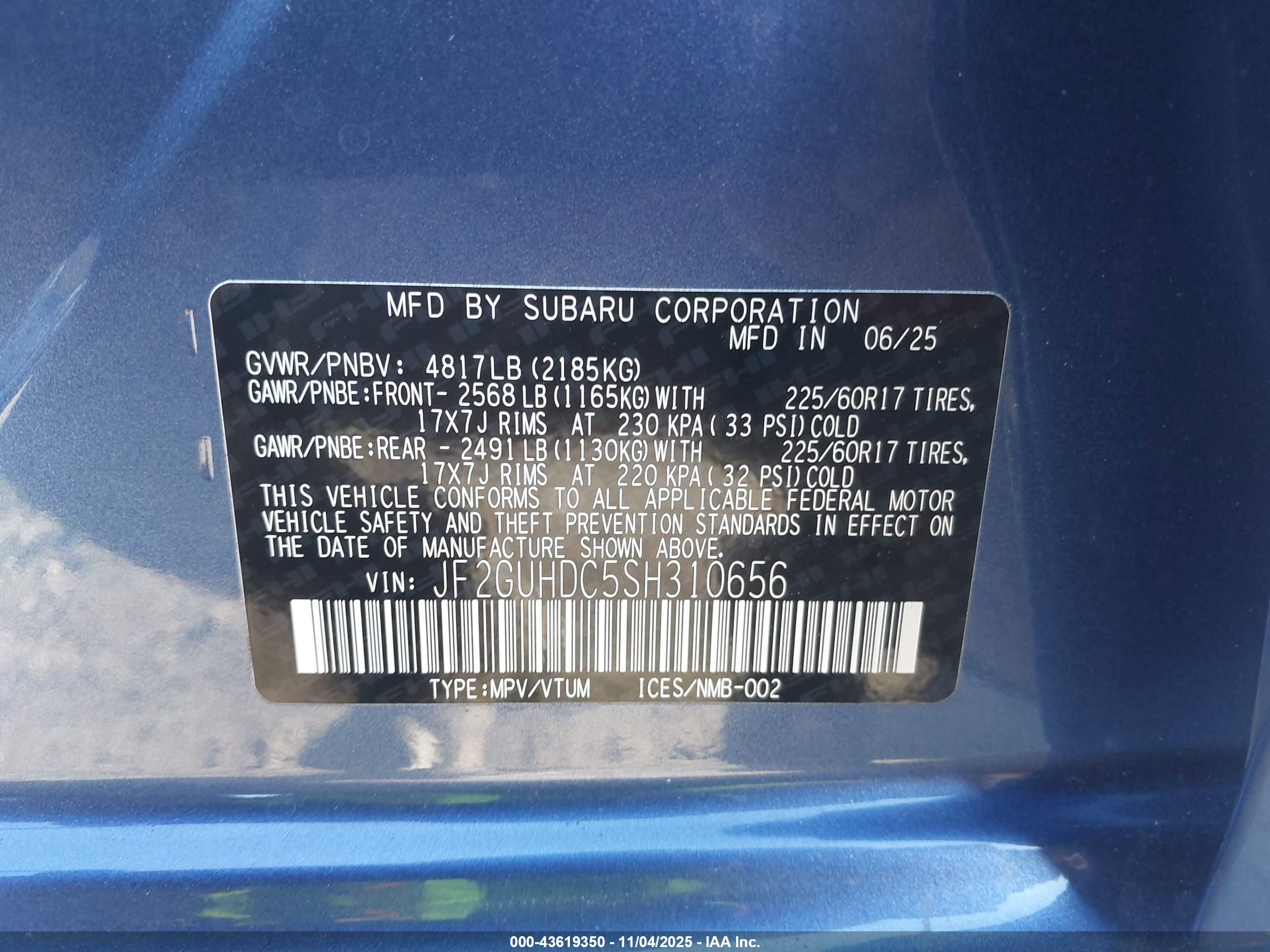 SUBARU CROSSTREK image 9