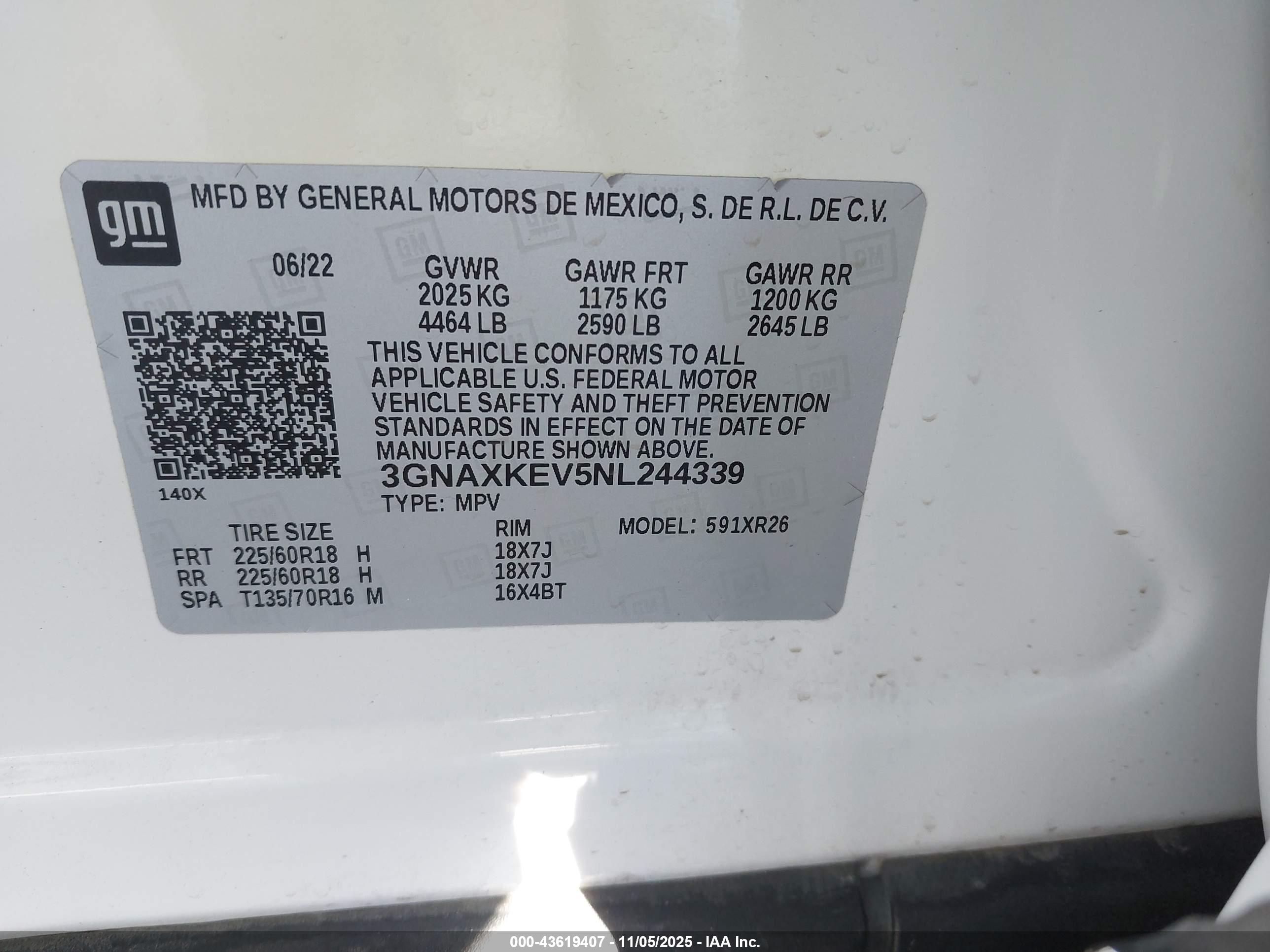 CHEVROLET EQUINOX image 9