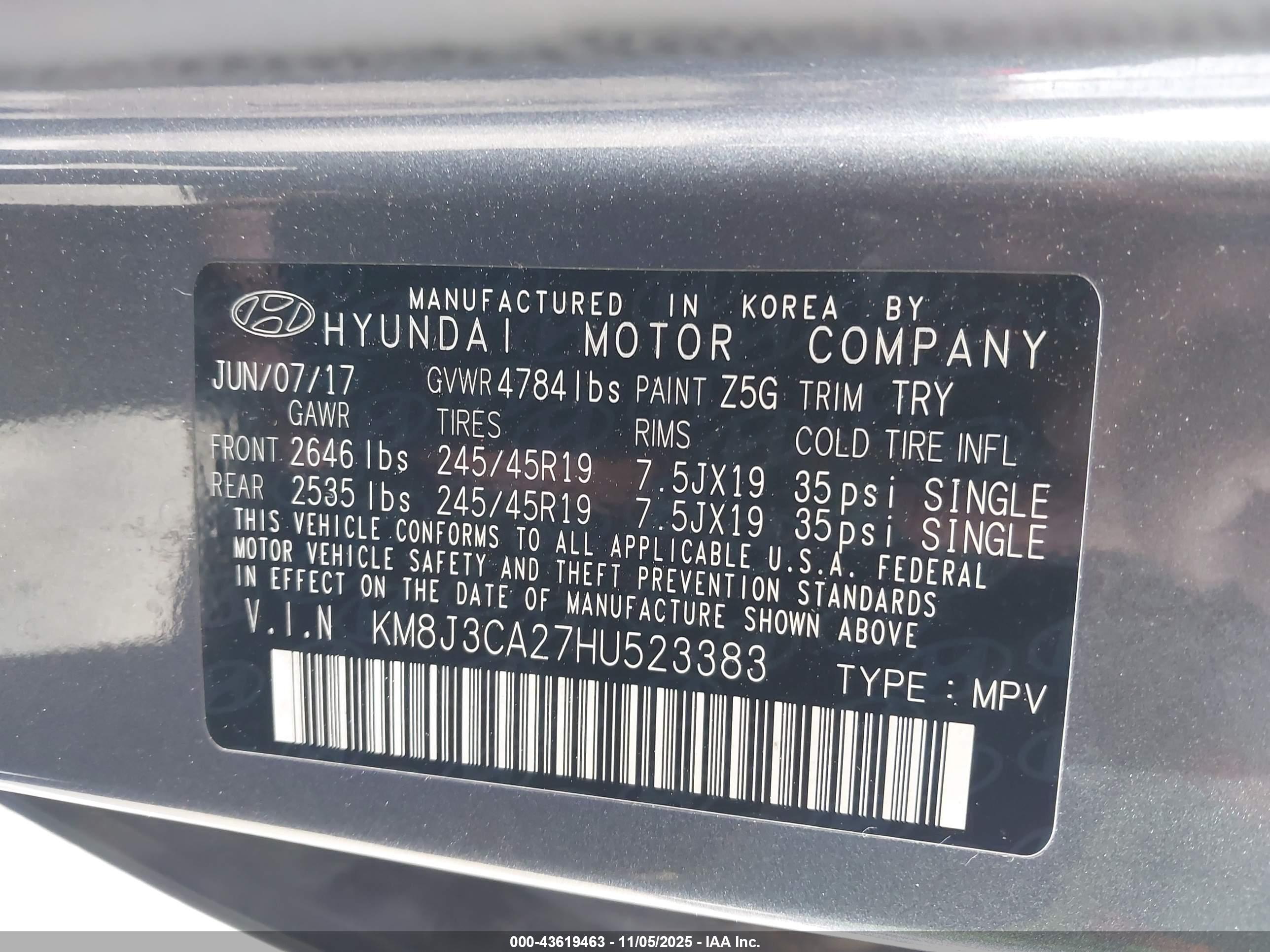 HYUNDAI TUCSON image 9