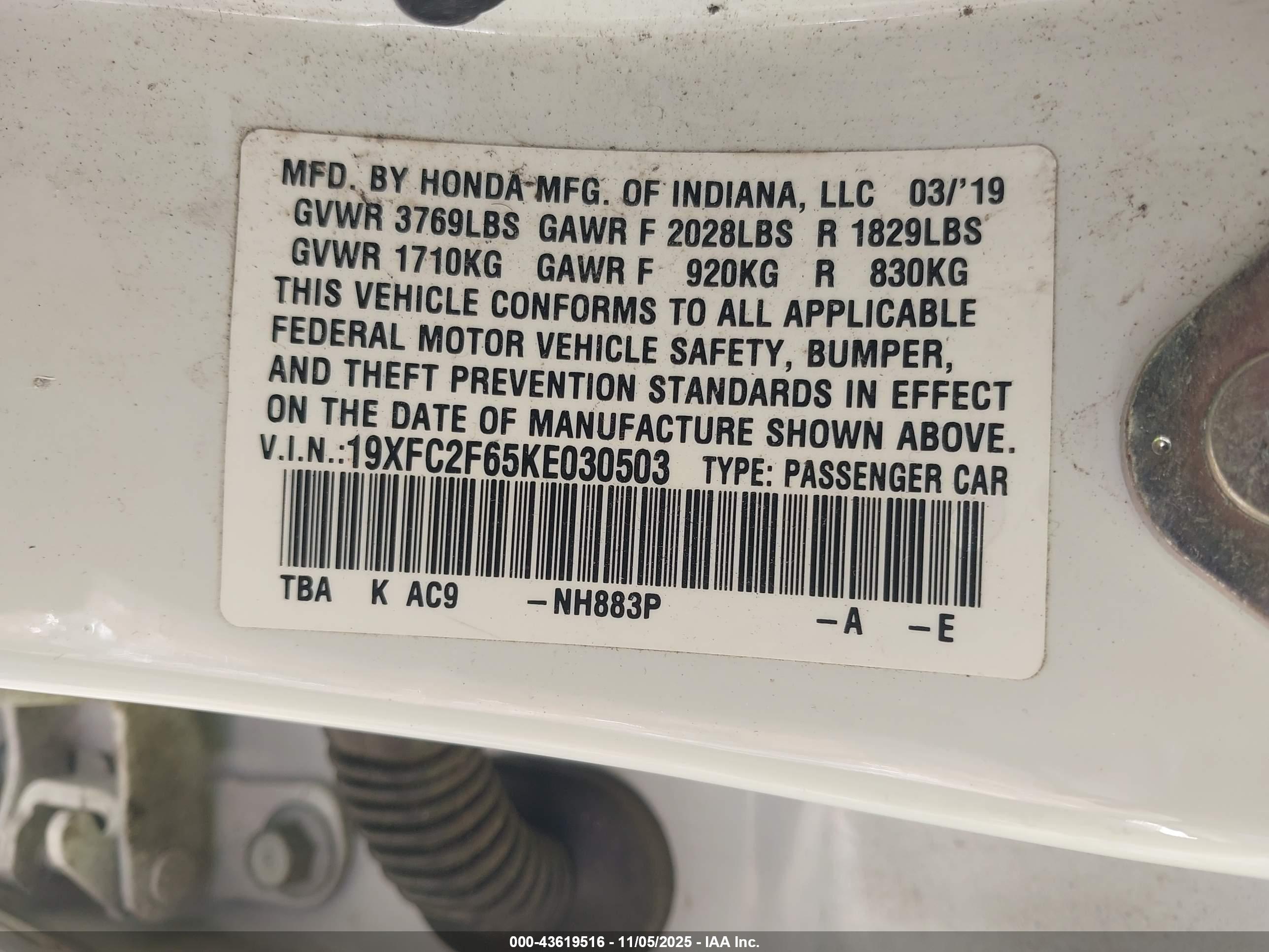 HONDA CIVIC image 9