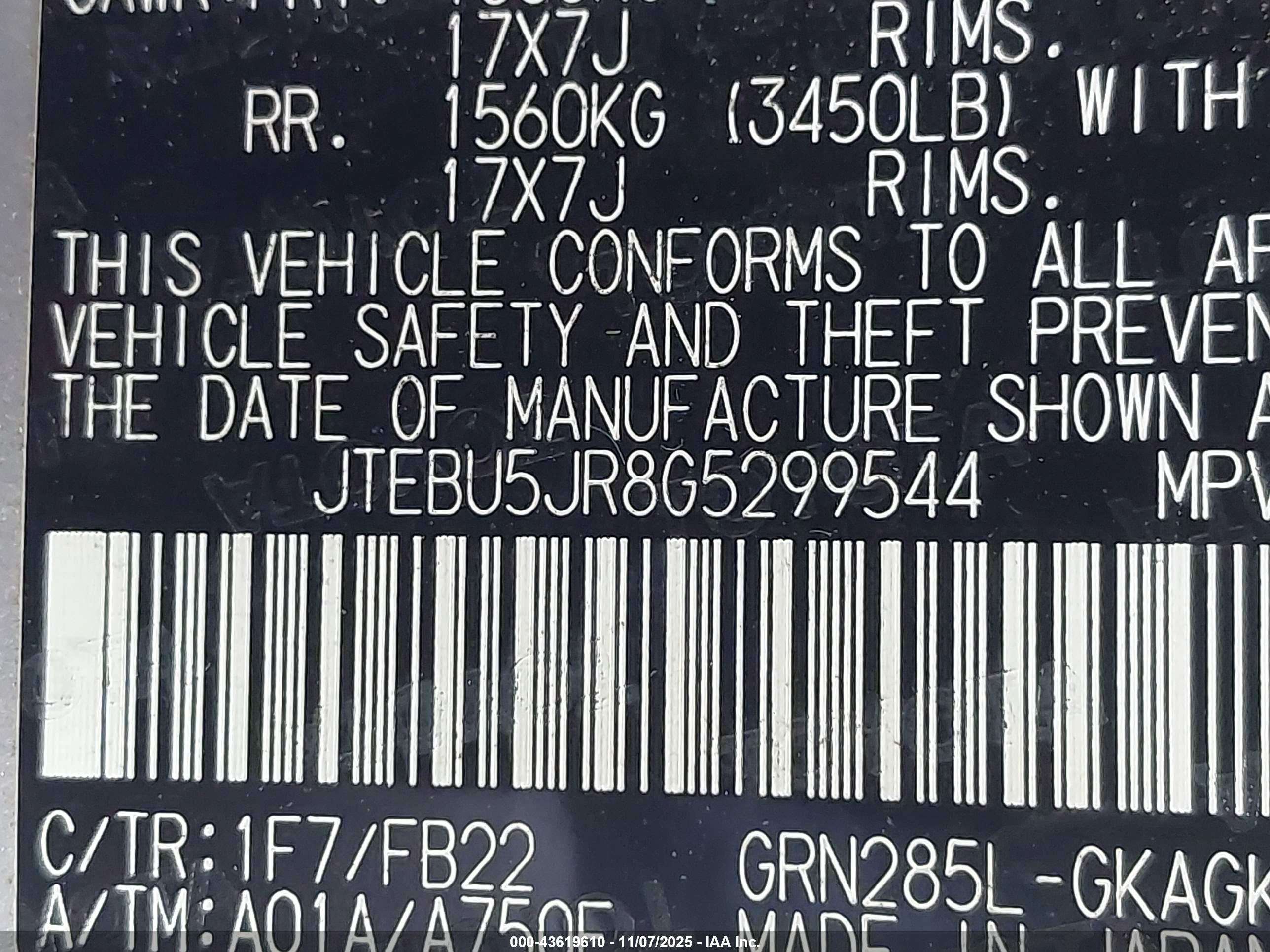 TOYOTA 4RUNNER image 9